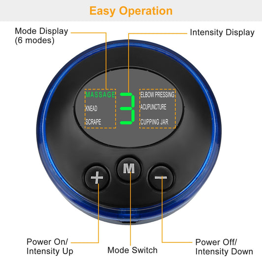 Electric Stimulator Feet Massager - Leg Reshaping, Muscle Pain, Relax