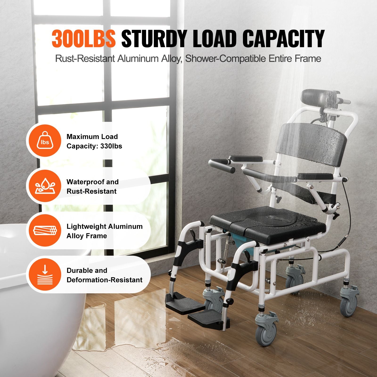 Shower Wheelchair