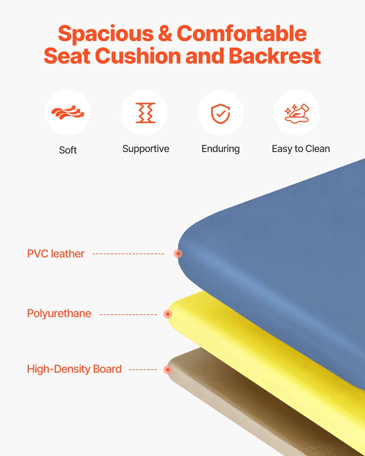 Geriatric Chair Recliner with Tray & 4 Wheels