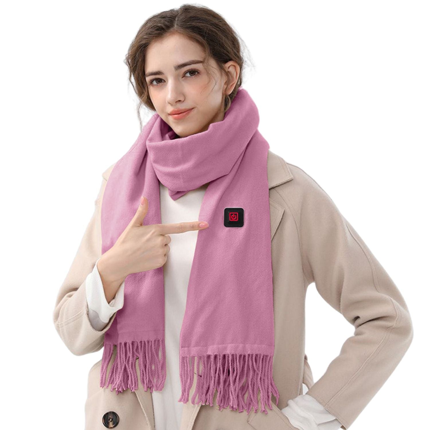Electric Heated Winter Scarf/Shawl USB - Heating Neck Wrap Unisex