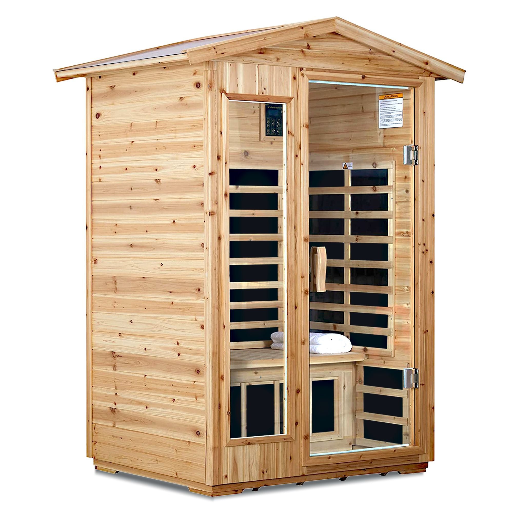 Two Person Far Infrared Outdoor Sauna Room