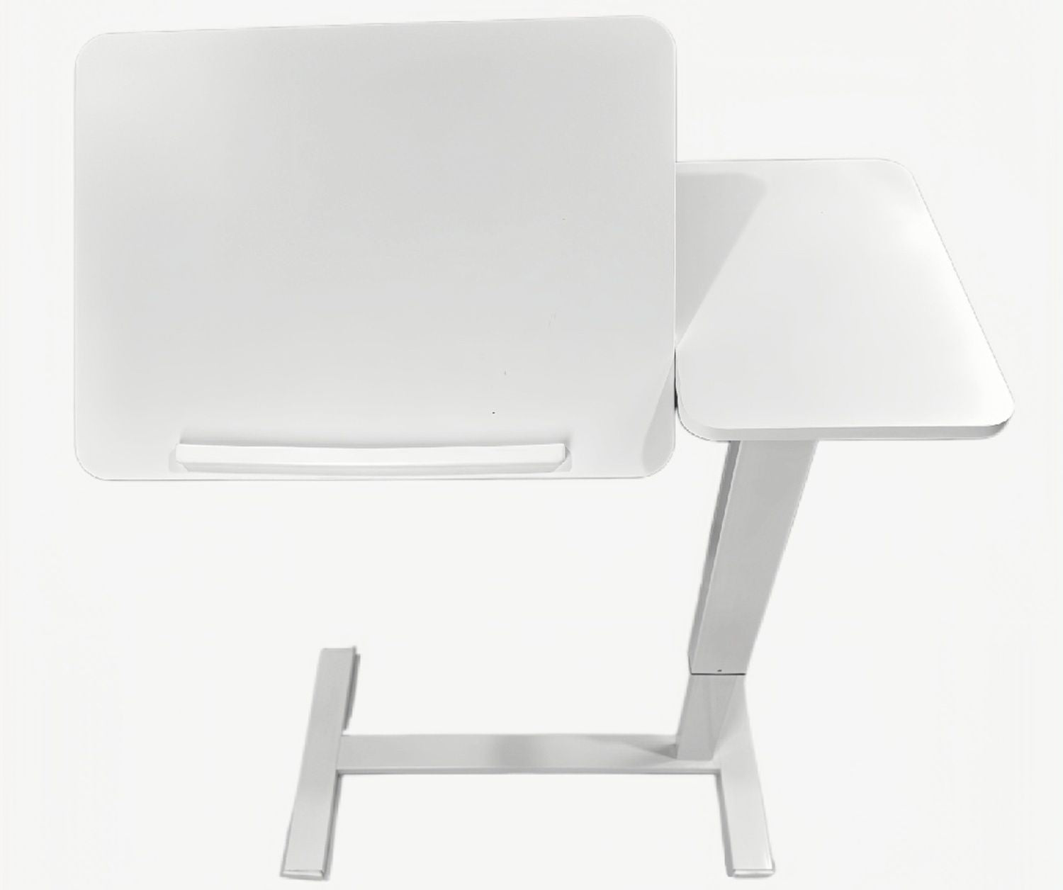 Folding Overbed - Bedside Desk / Table (white)