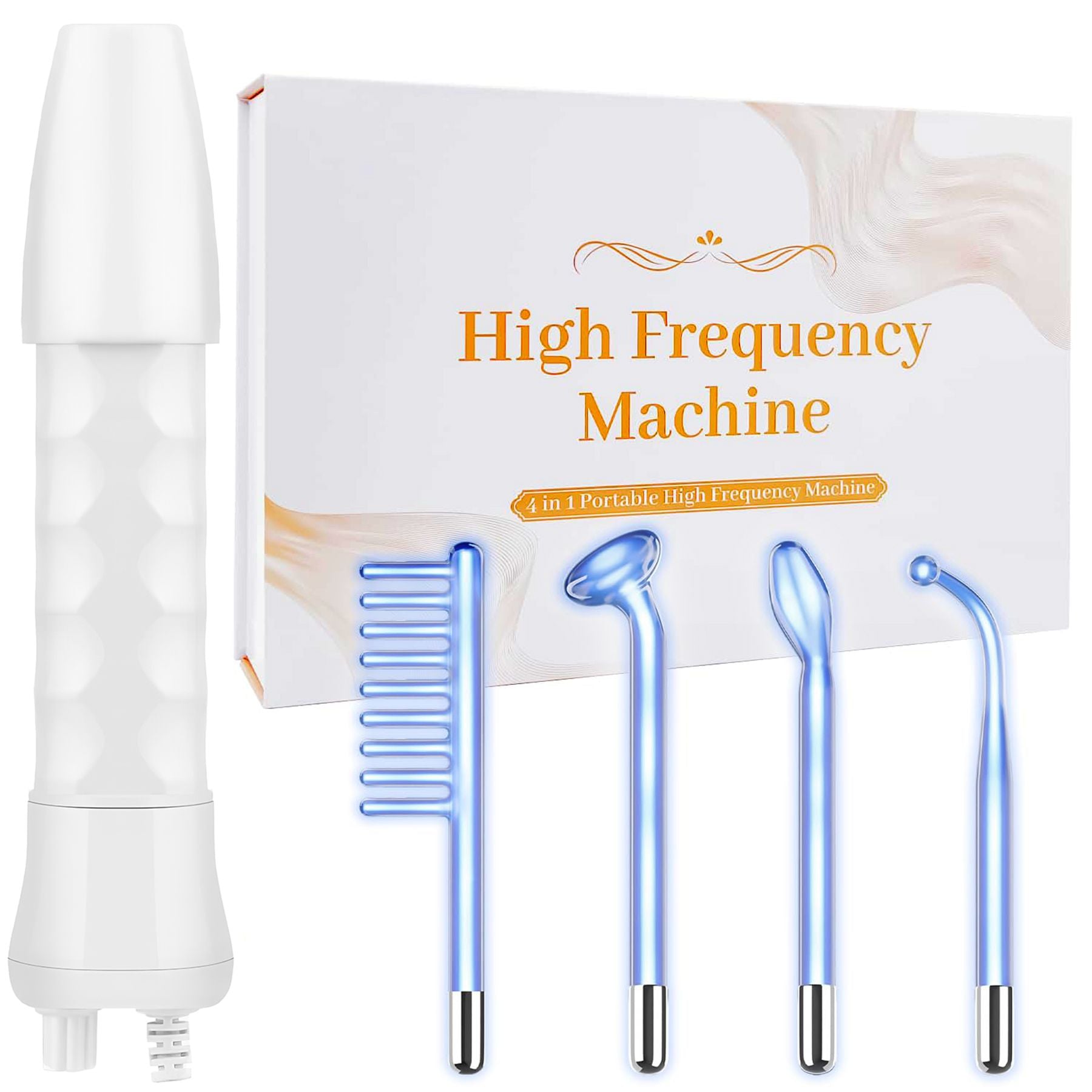 High Frequency Wand 'C Violet Portable Skin Therapy Machine