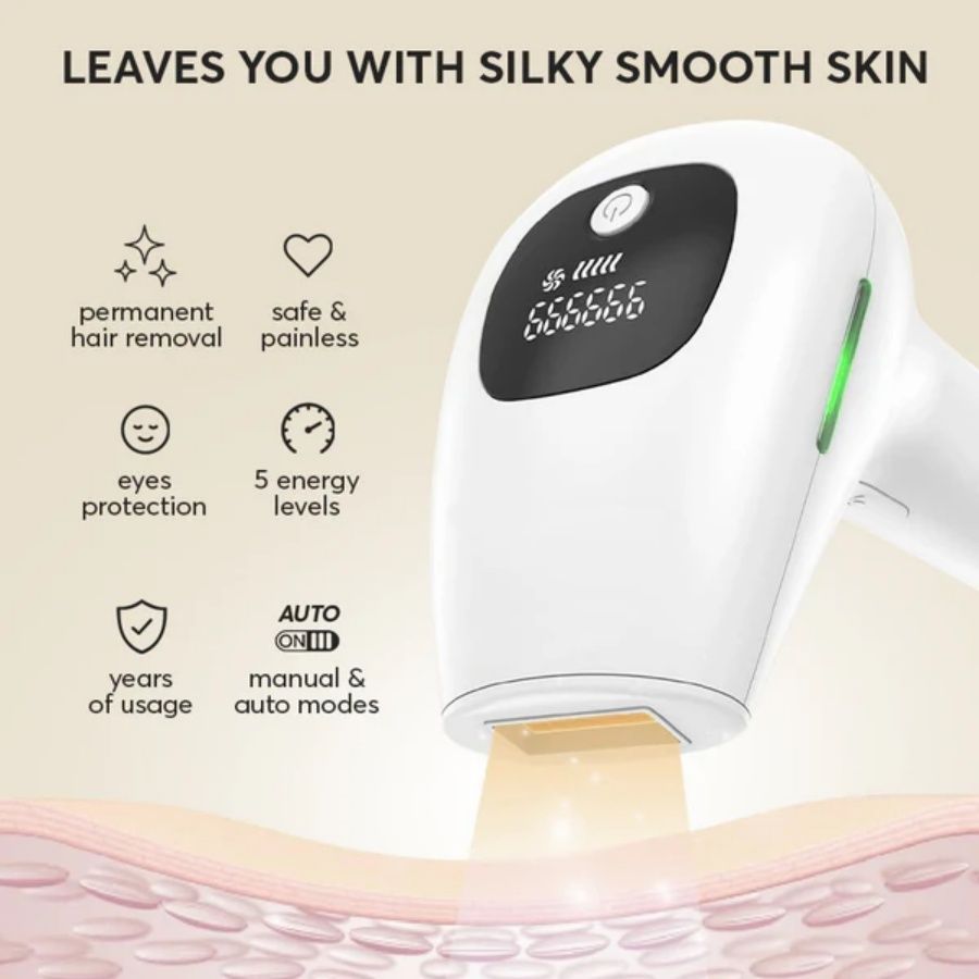 Professional Laser Epilator - IPL Body Hair Removal