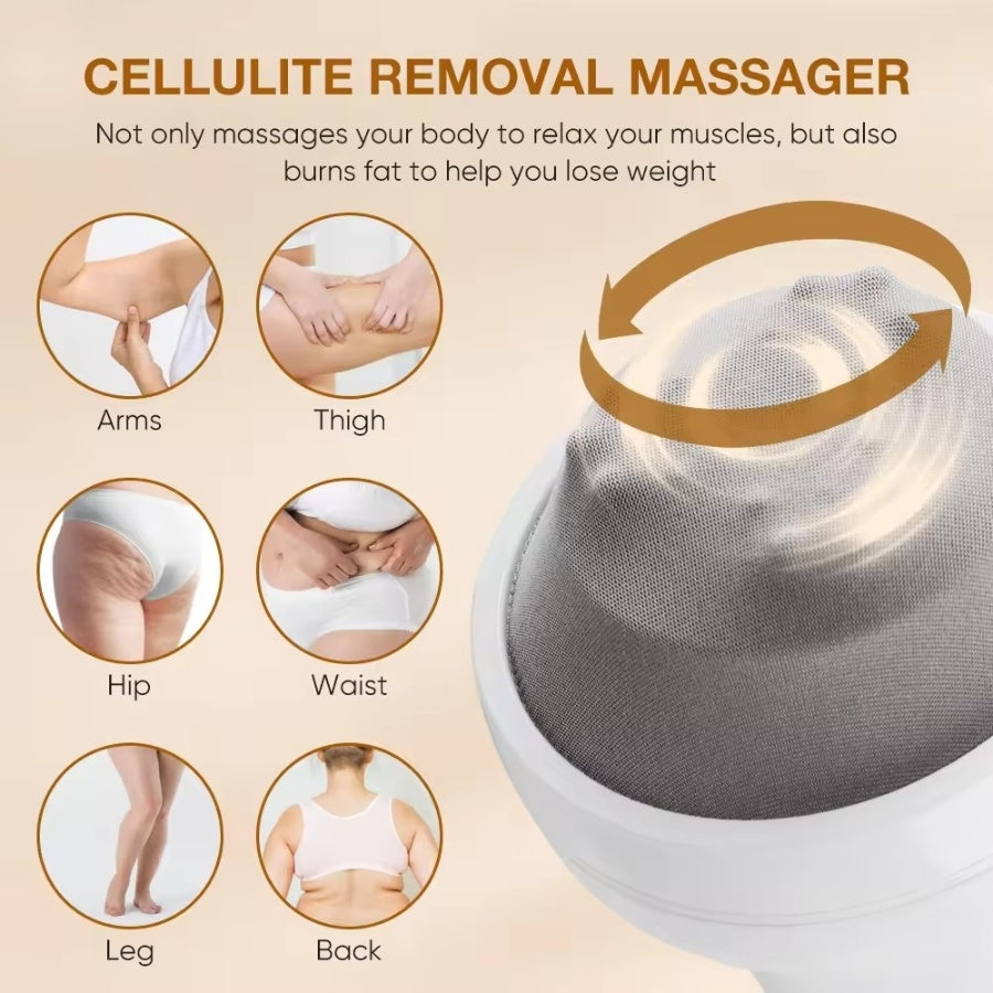 Vibration Cellulite Massager with 8 Massage Heads