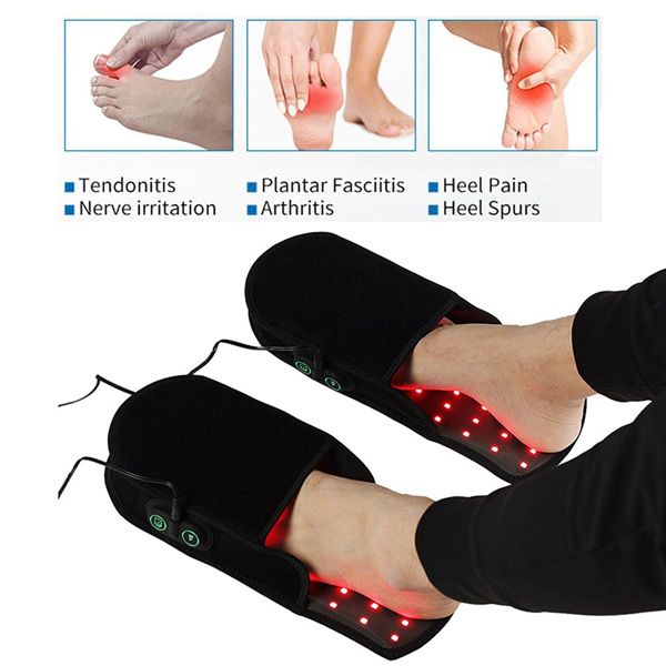 Slippers LED Infrared Red Light Therapy - Foot Neuropathy