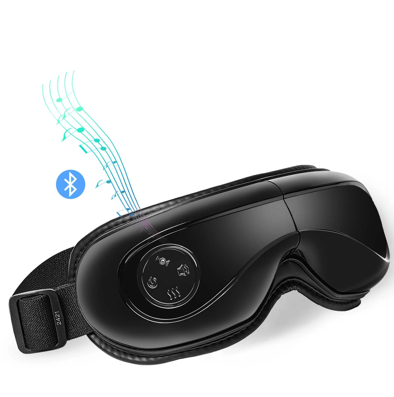 Heated Eye Massager - 5 Modes, Bluetooth Connectivity