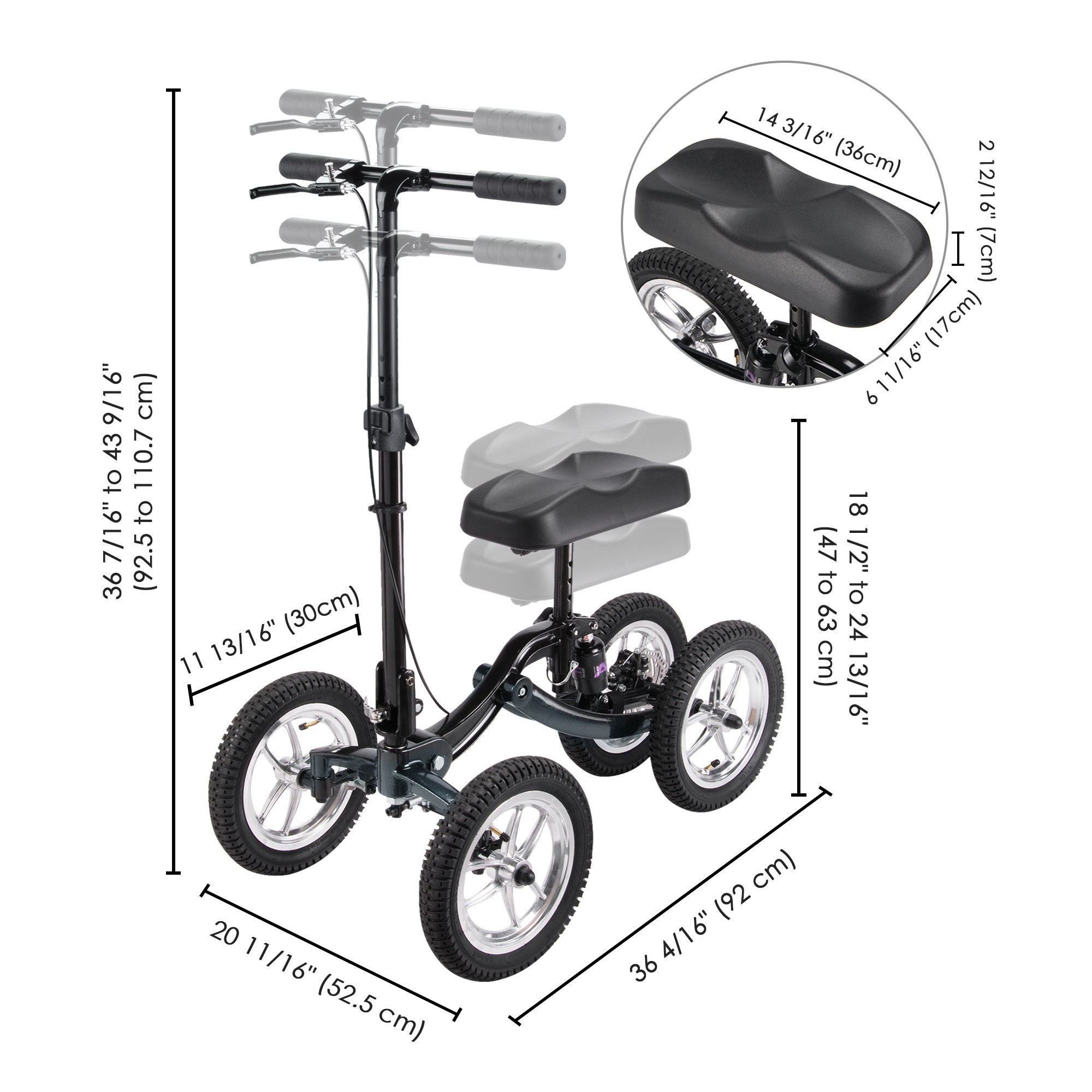 Aluminum Knee Walker