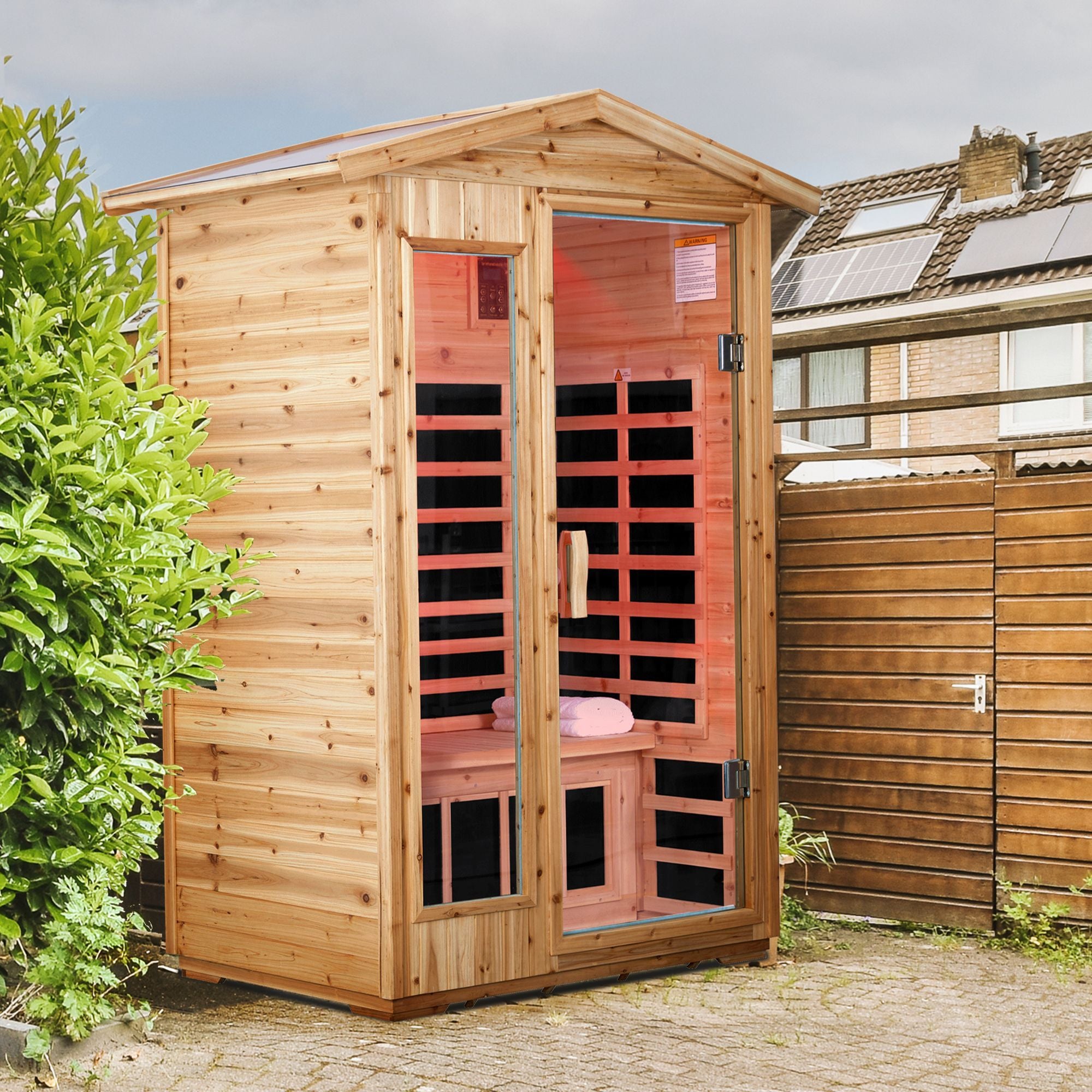 Two Person Far Infrared Outdoor Sauna Room
