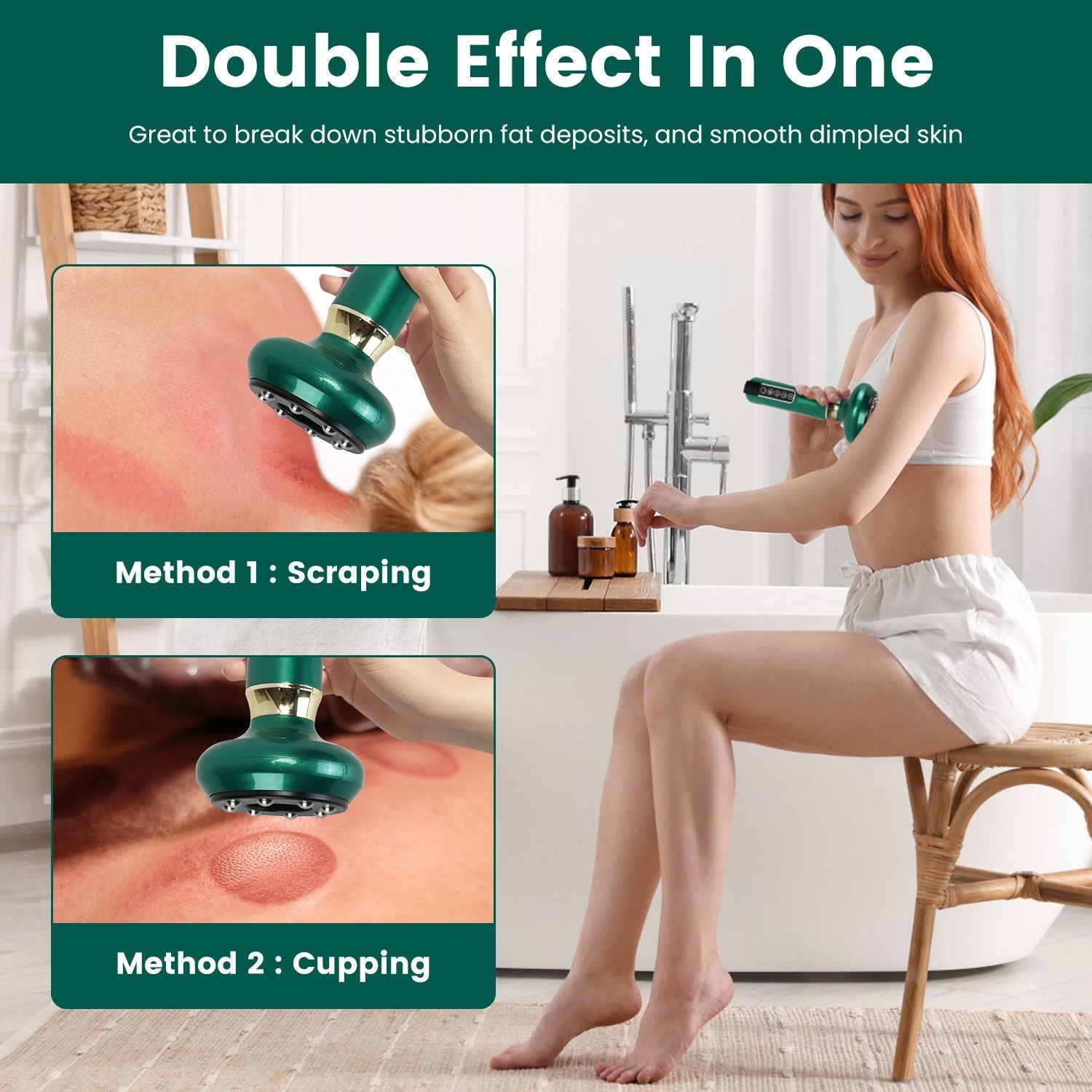 Handheld Vacuum Suction Cupping Kit - Beauty Tool