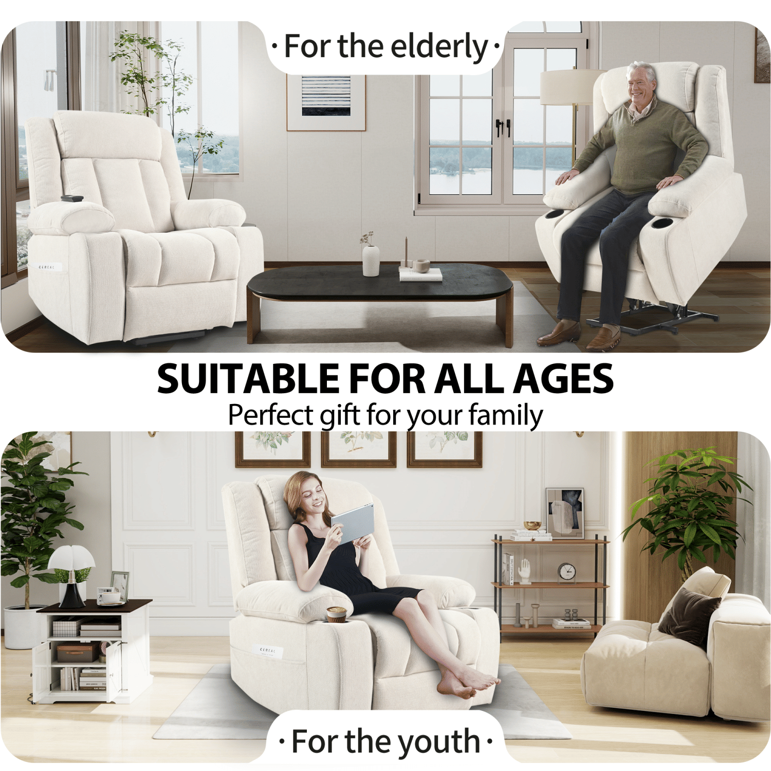 Power Lift Recliner Chair