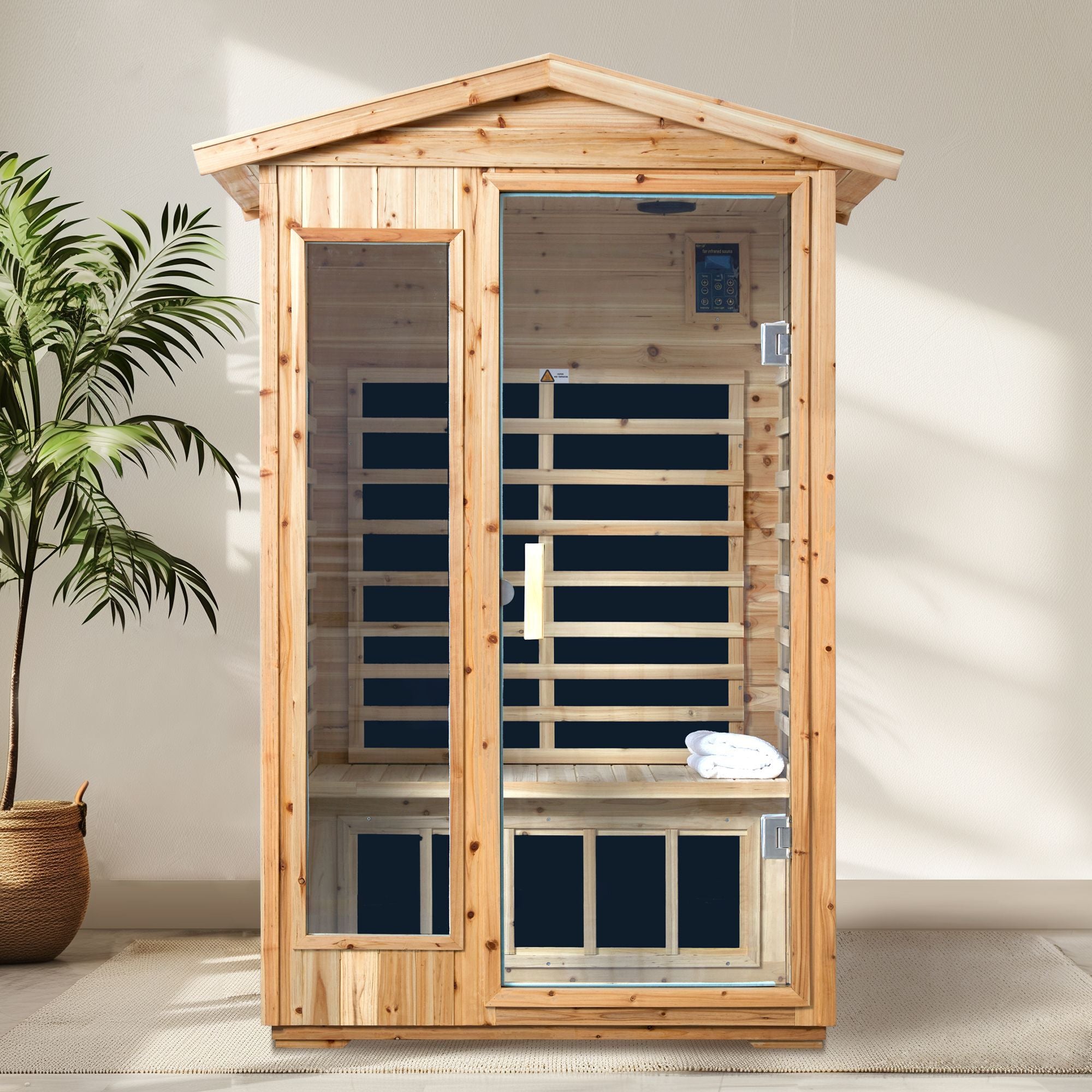 Two Person Far Infrared Outdoor Sauna Room