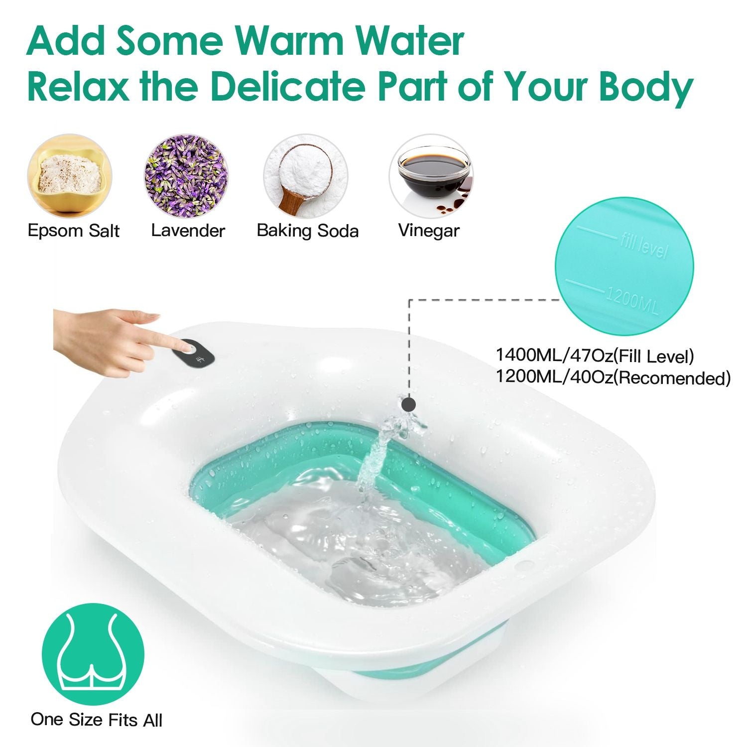 Electric Sitz Bath for Hemorrhoids