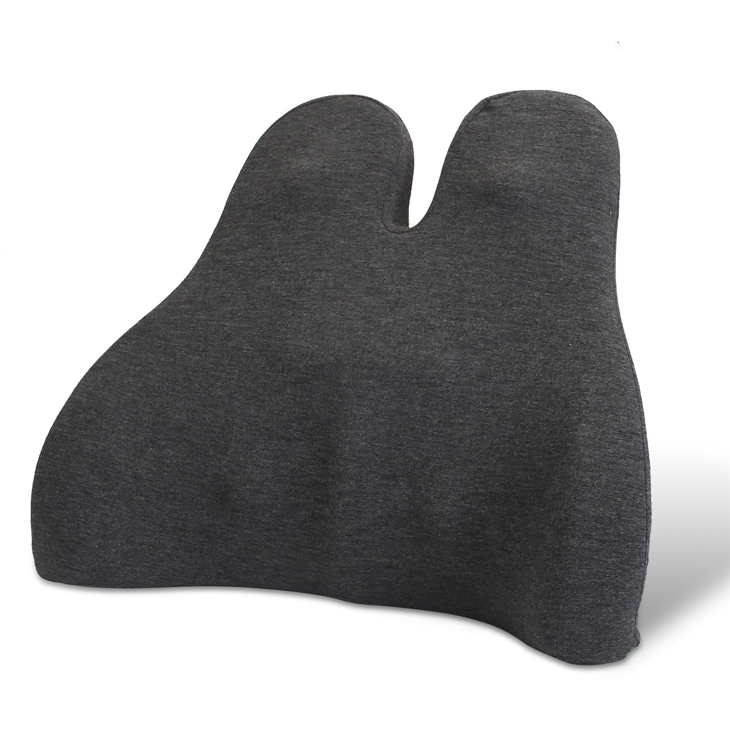 Back Support Cushion With Vibration. Lumbar Support Pillow.