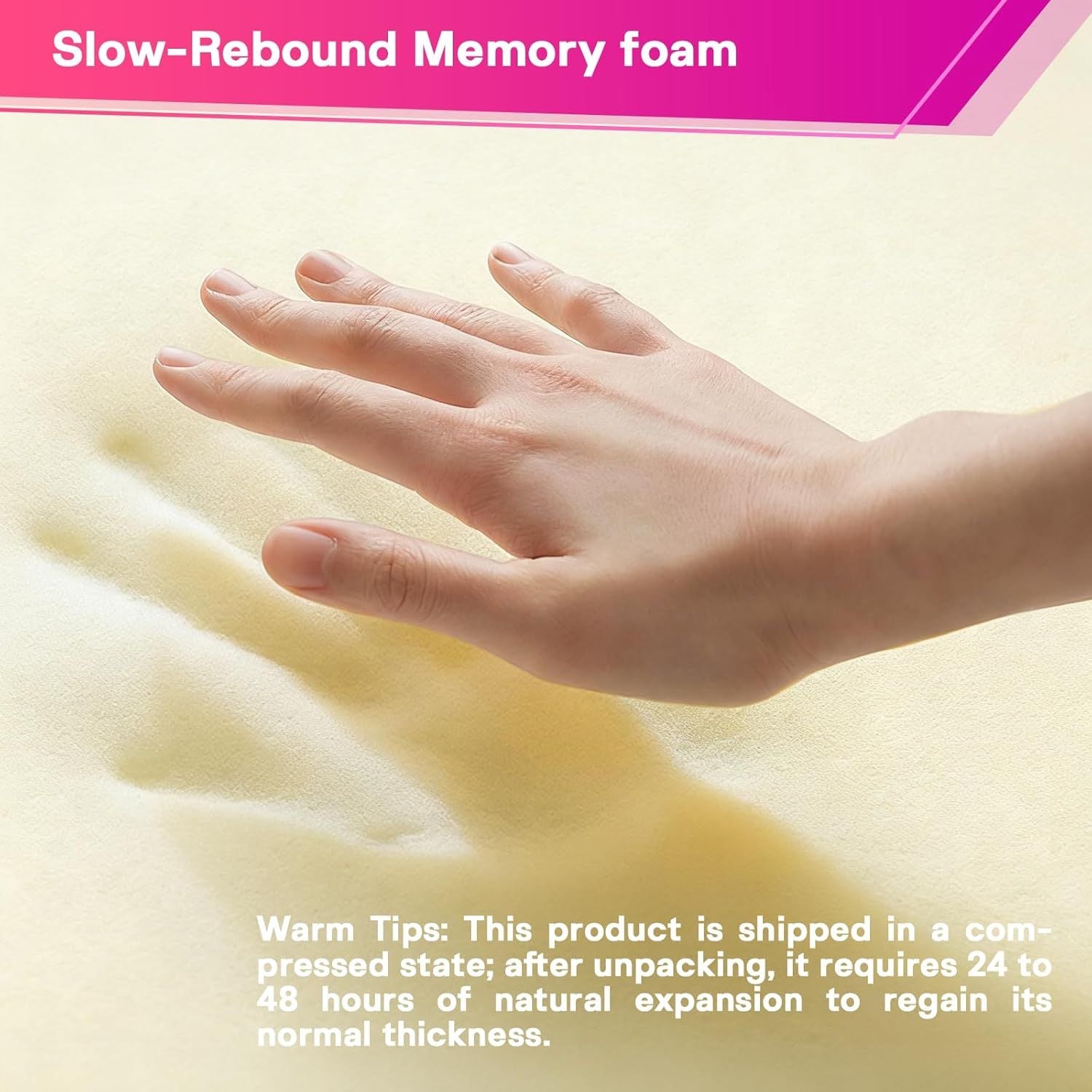 Smooth Spine Alignment / knee Memory Foam Pillow for Back Hip Pain, Spine Aligning, Sciatica, Surgery Recovery, Pregnancy