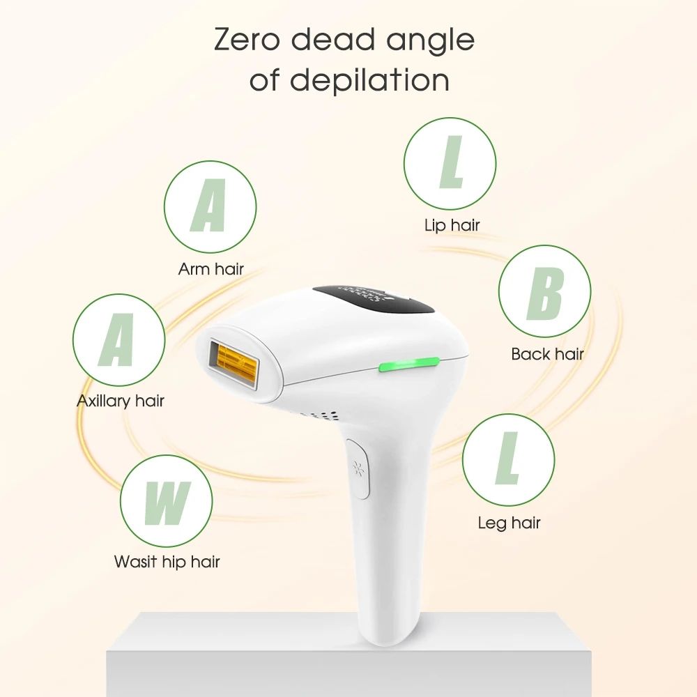 Professional Laser Epilator - IPL Body Hair Removal