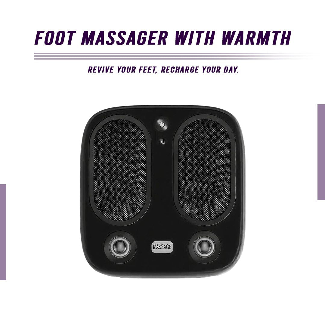 Deep Tissue Electric 6D Rolling & Vibration Foot Massage Machine with heat        Reduces daily stress, tension, and physical anxiety