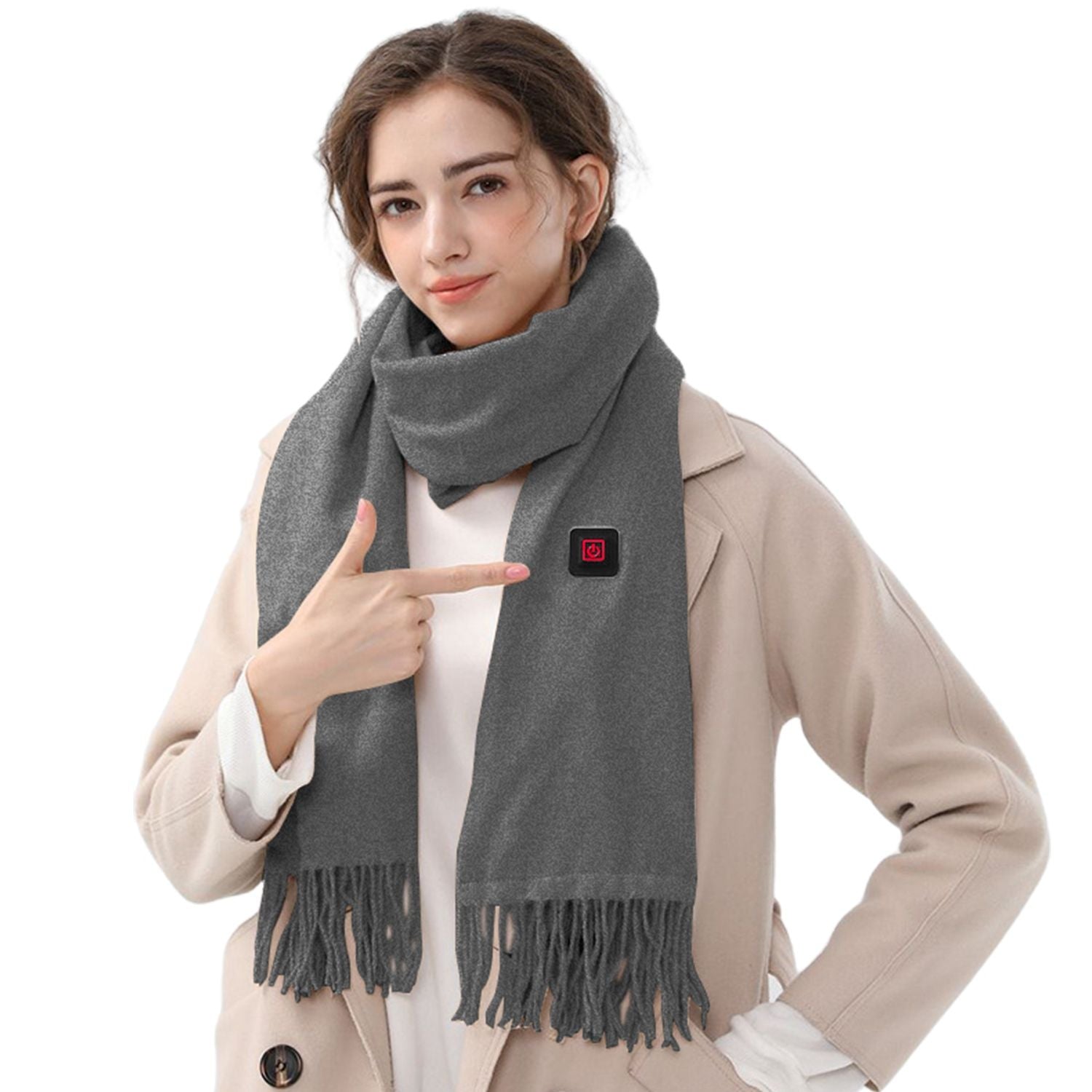 Electric Heated Winter Scarf/Shawl USB - Heating Neck Wrap Unisex