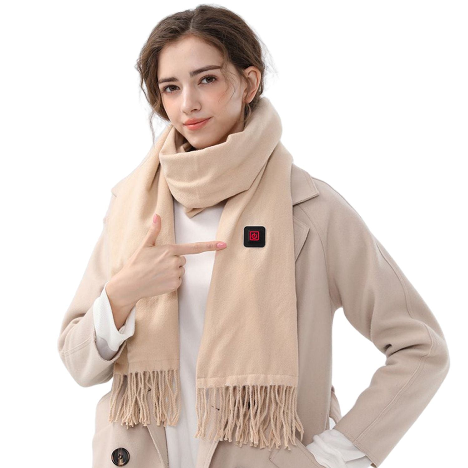 Electric Heated Winter Scarf/Shawl USB - Heating Neck Wrap Unisex