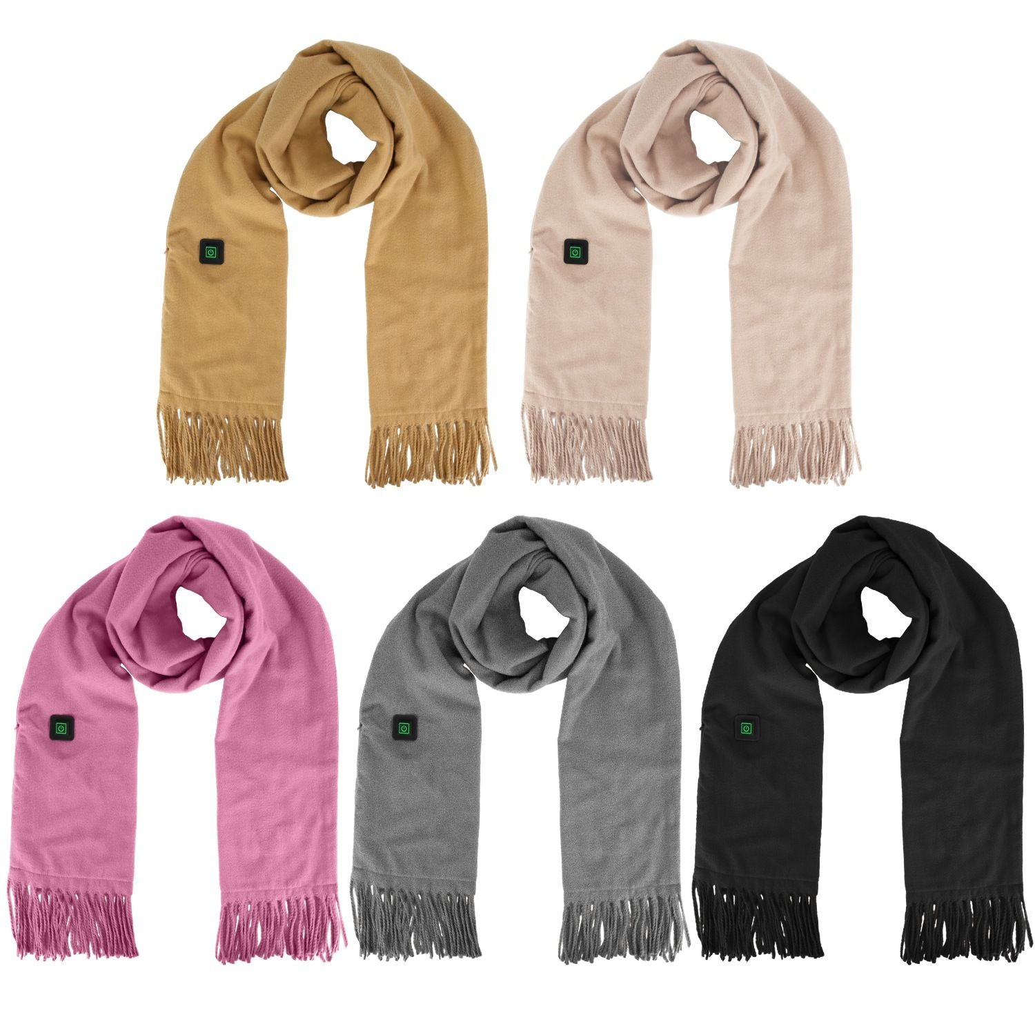 Electric Heated Winter Scarf/Shawl USB - Heating Neck Wrap Unisex