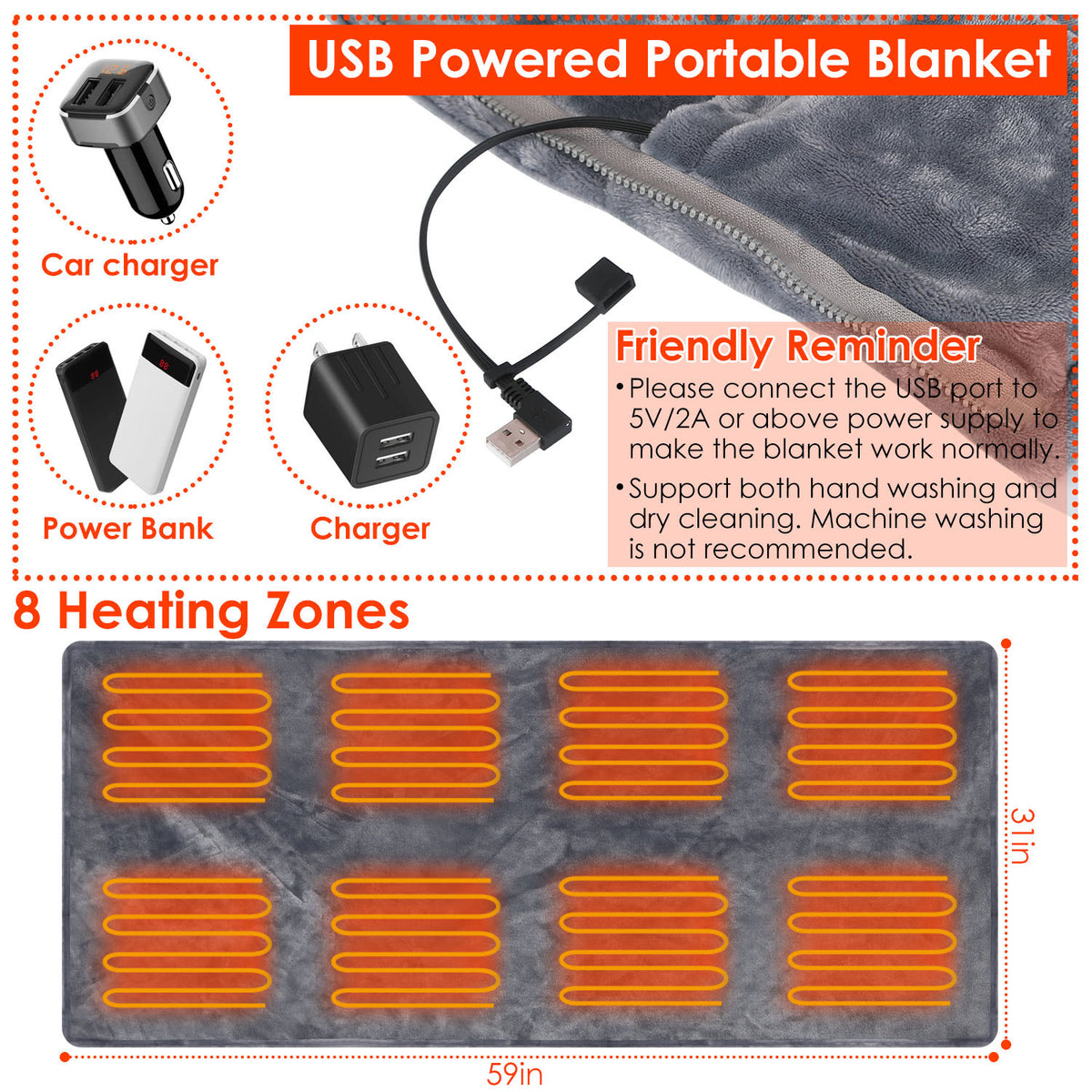 Electric Heated Blanket