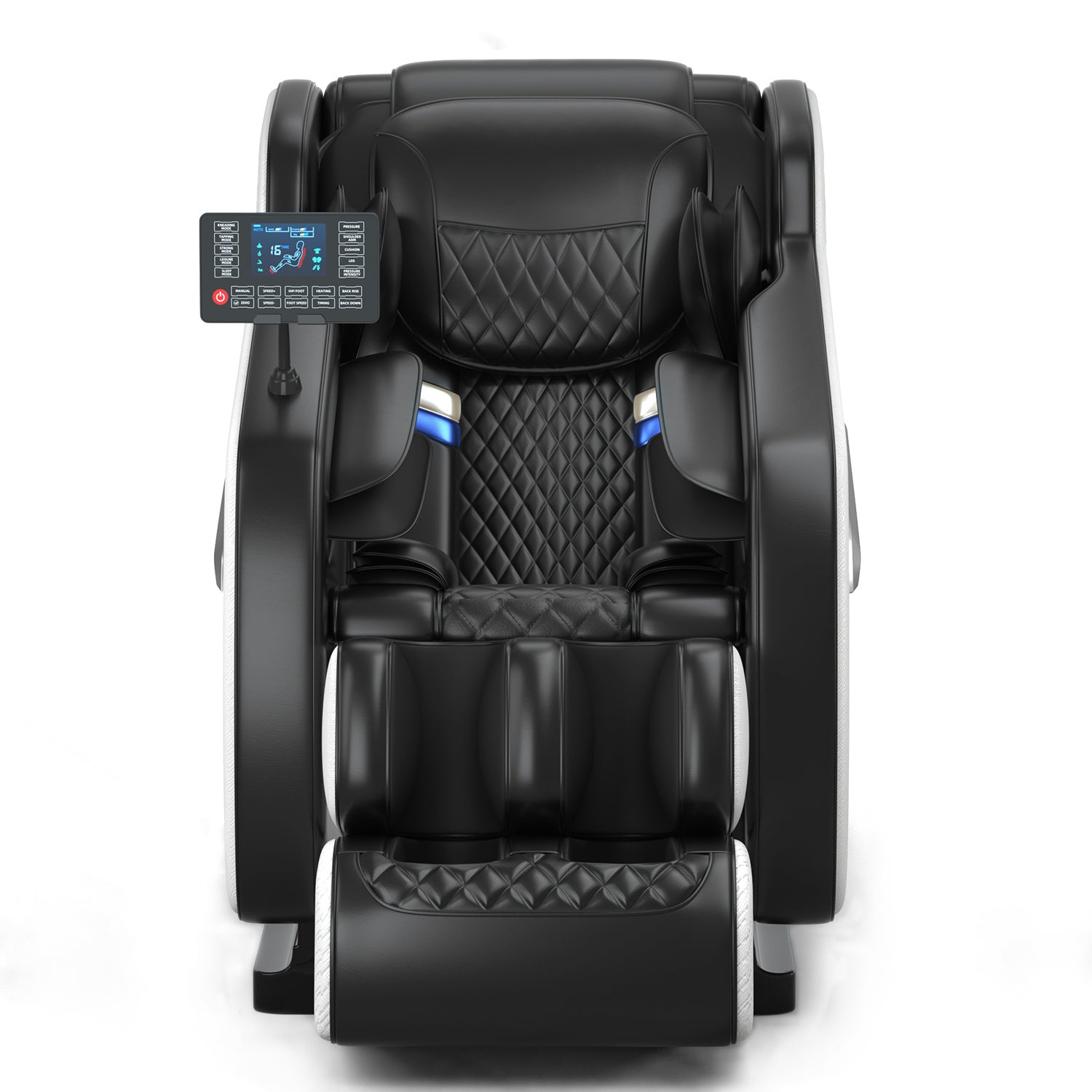 Massage chair, full body zero gravity recliner, with hip heating, foot massage and air massage system.