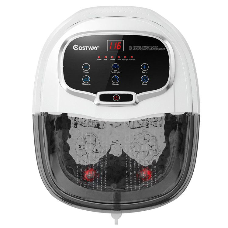 Portable All-In-One Heated Foot Spa - Massager
