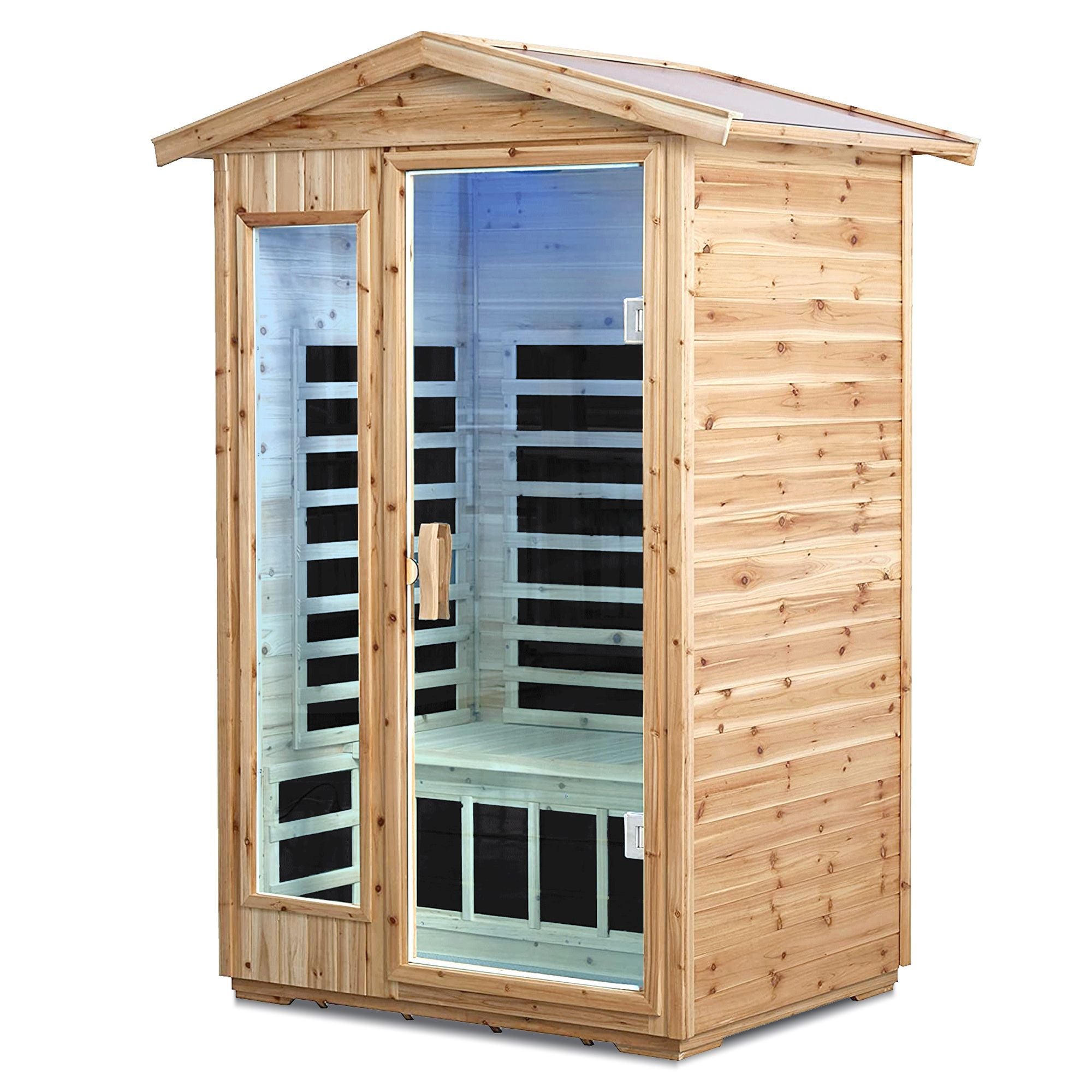 Two Person Far Infrared Outdoor Sauna Room