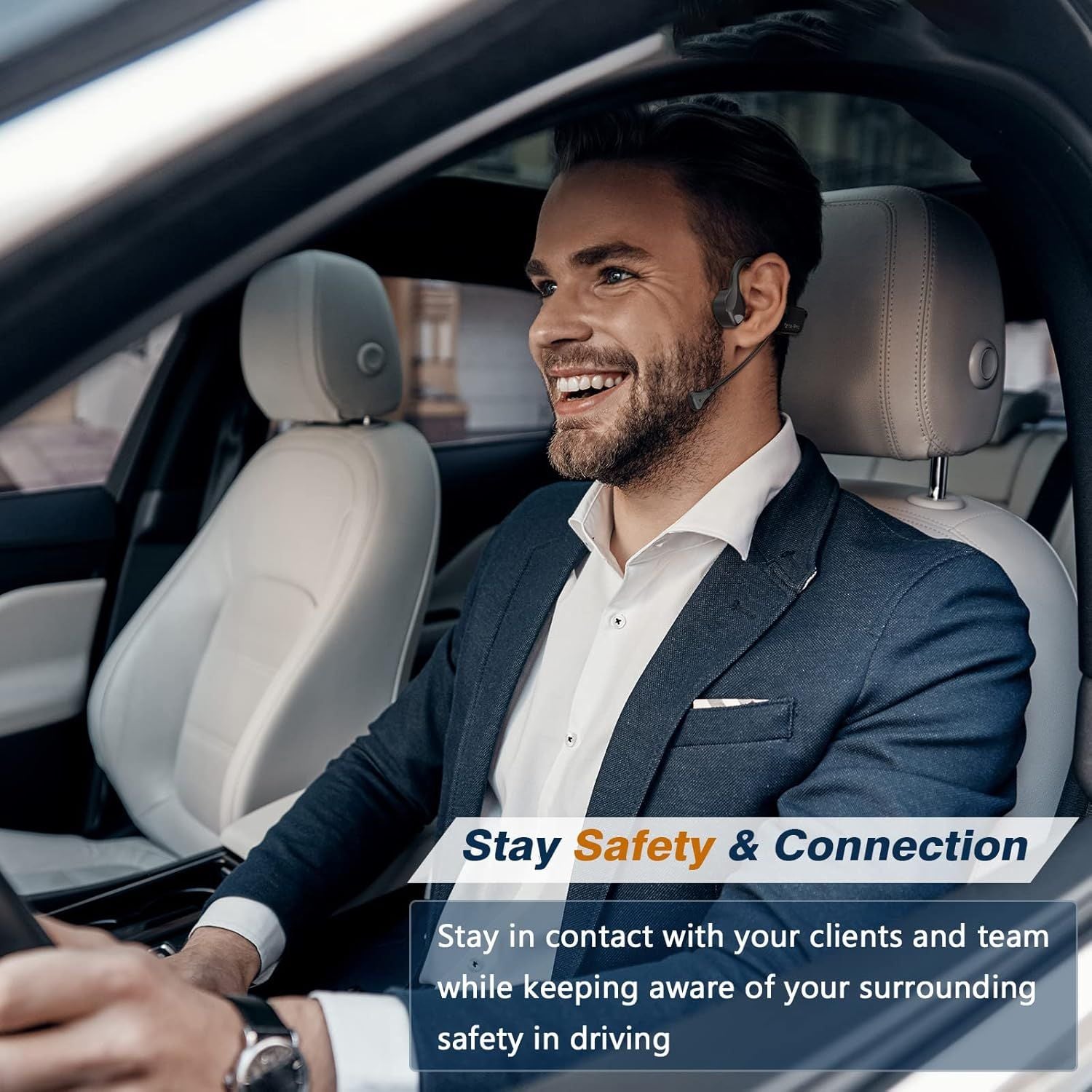 Bone Conduction Open-Ear Bluetooth Headset