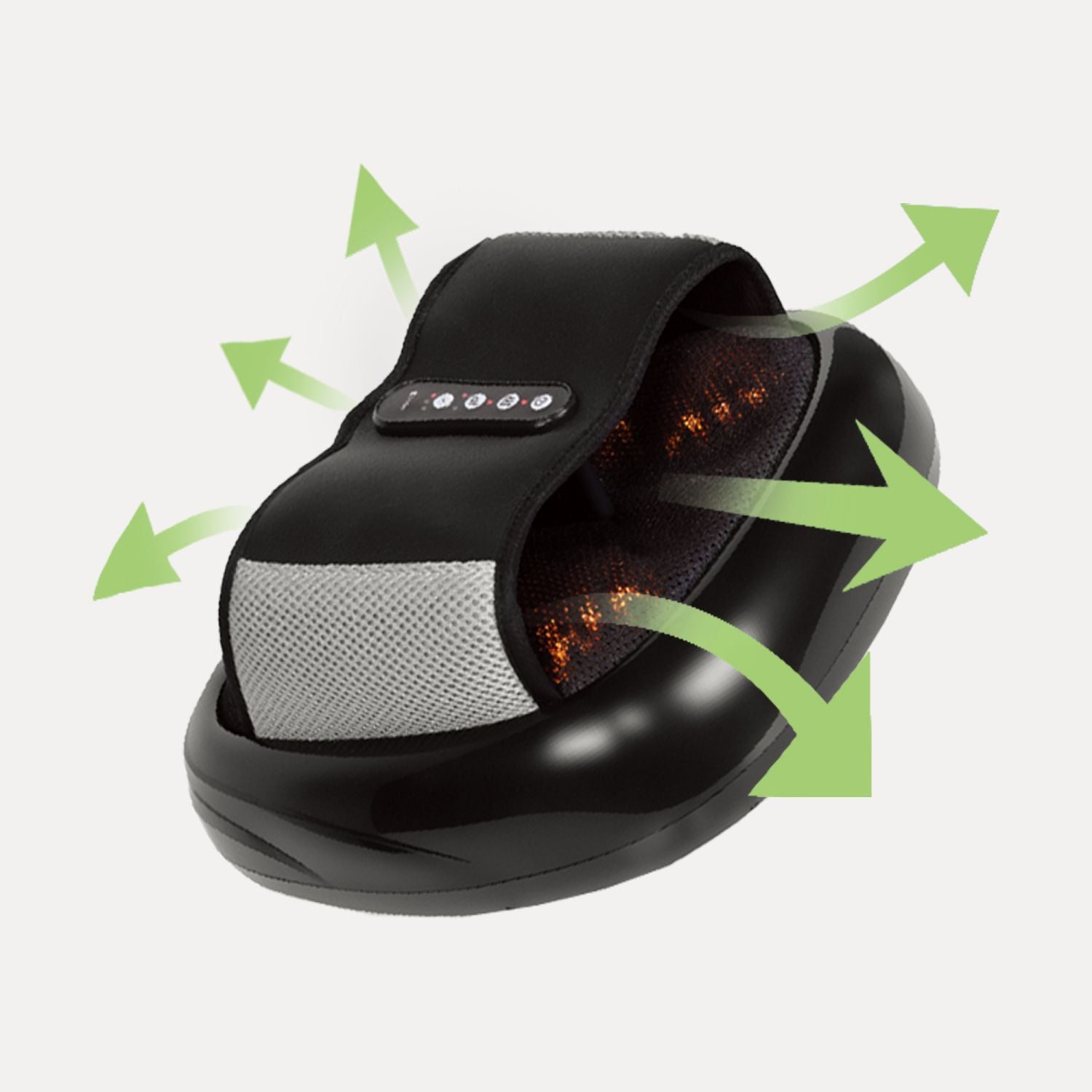 Shiatsu - Kneading - Air Compression and Heat Foot Massager
