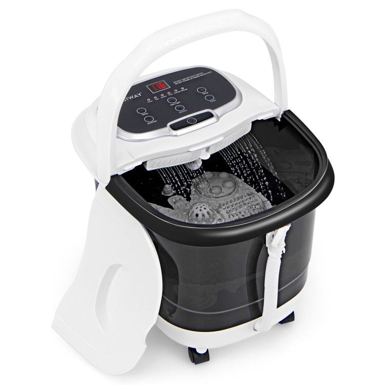 Portable All-In-One Heated Foot Spa - Massager