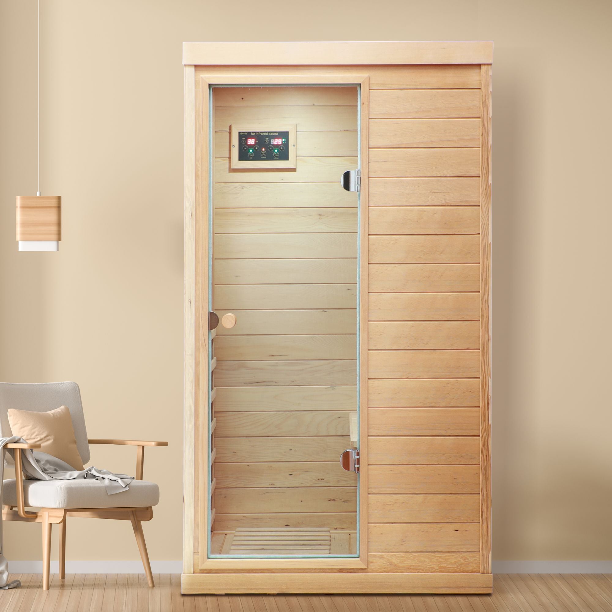 Hemlock Mini Far Infrared Indoor Sauna Room