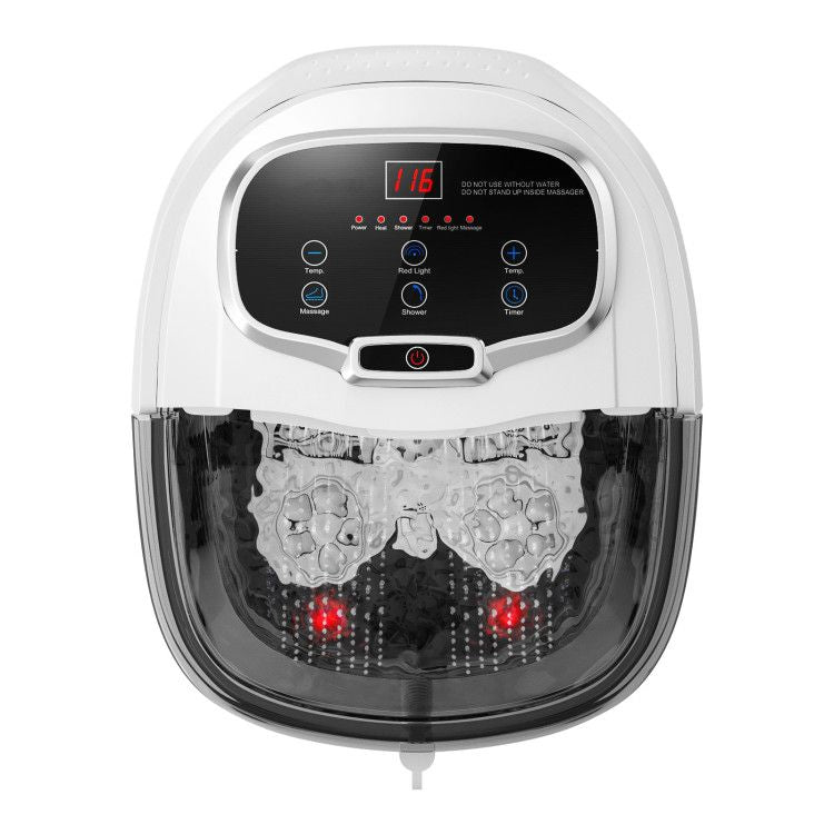 Portable All-In-One Heated Foot Spa - Massager