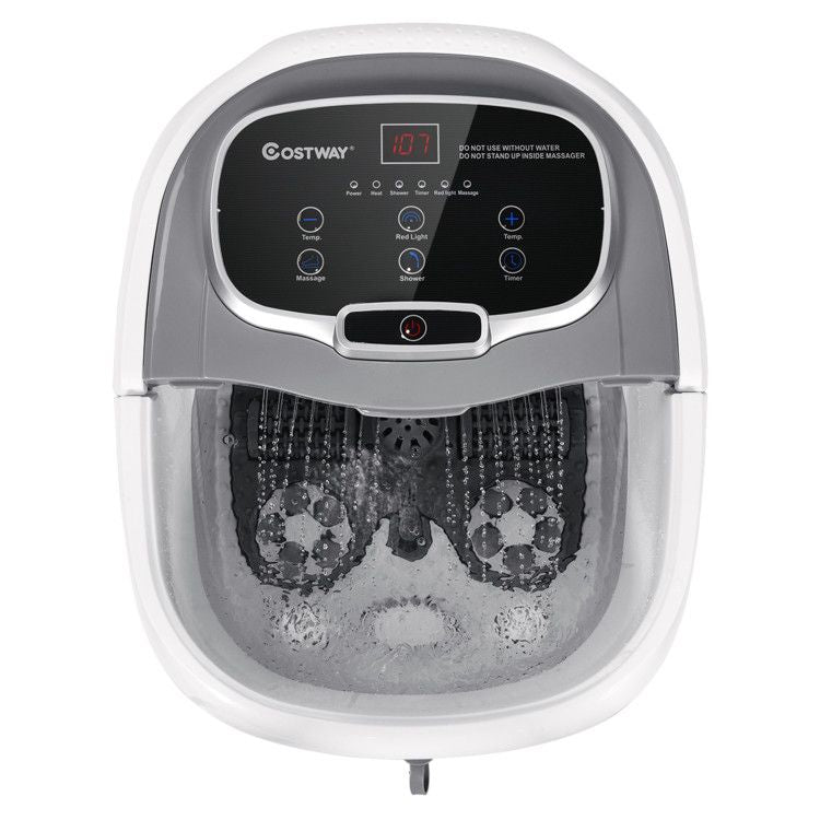Portable All-In-One Heated Foot Spa - Massager