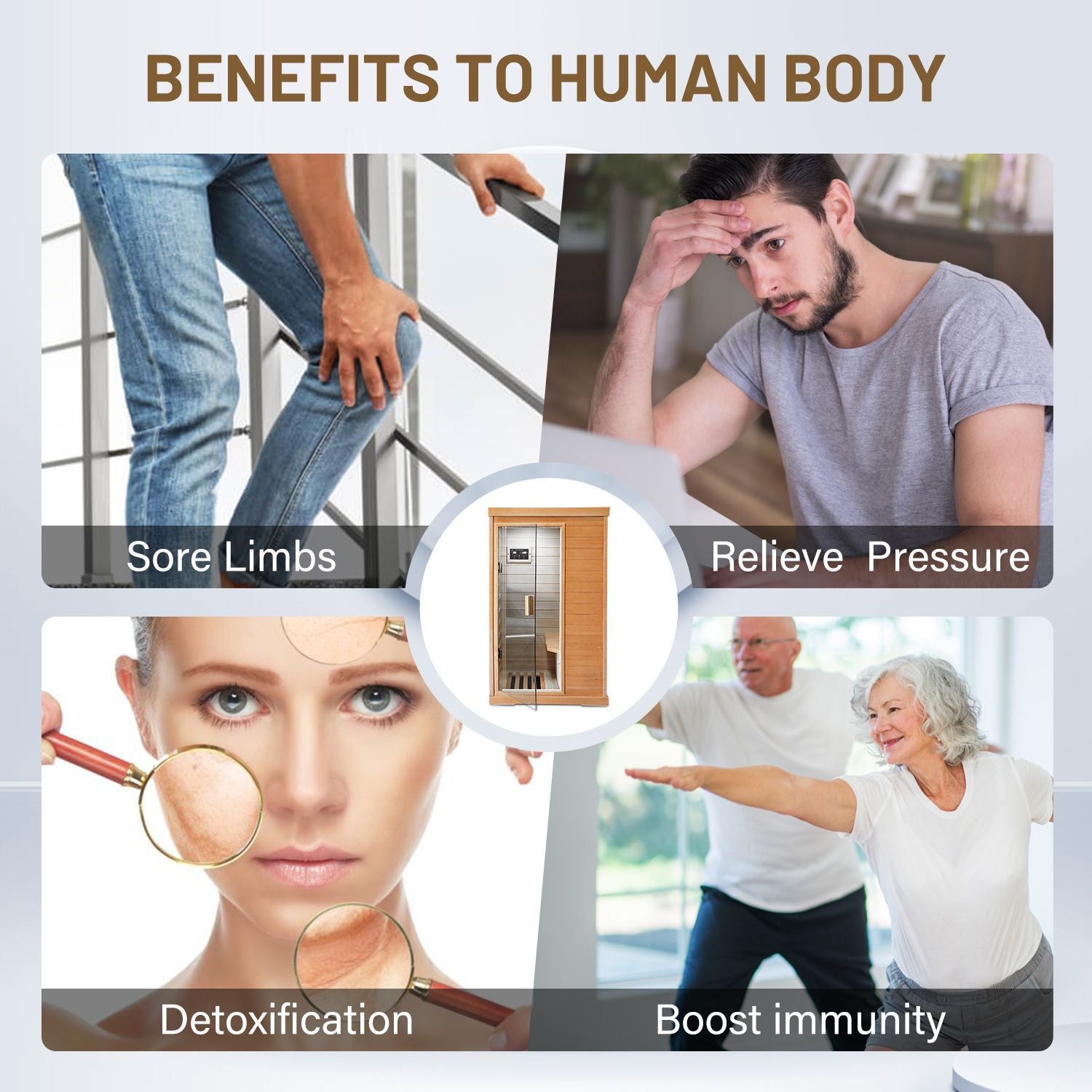 Far Infrared Perspiration Sauna Single Room