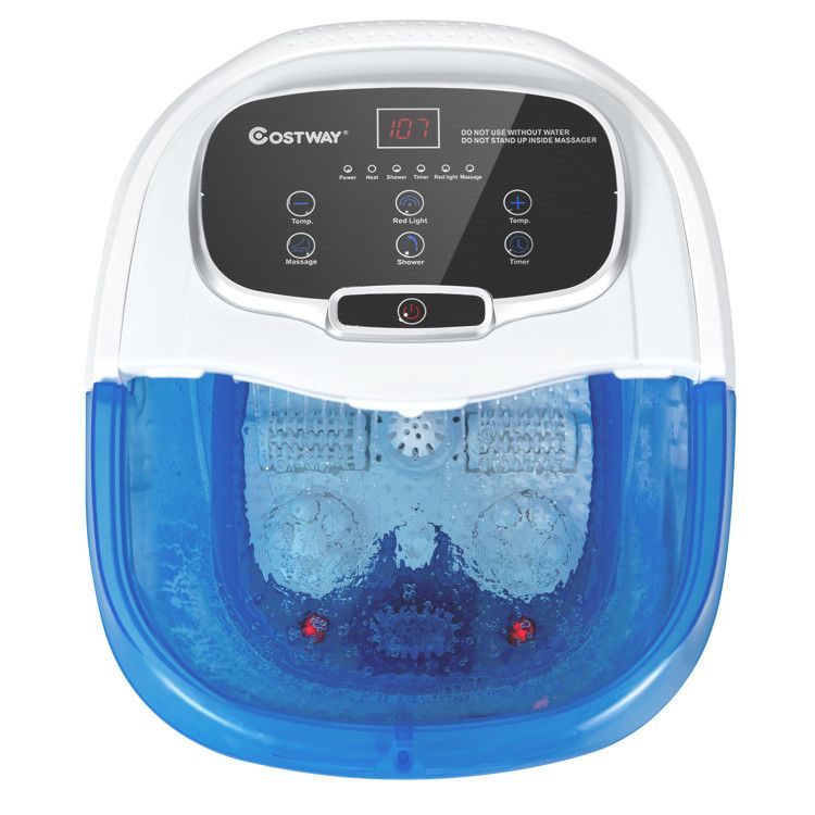 Portable All-In-One Heated Foot Spa - Massager