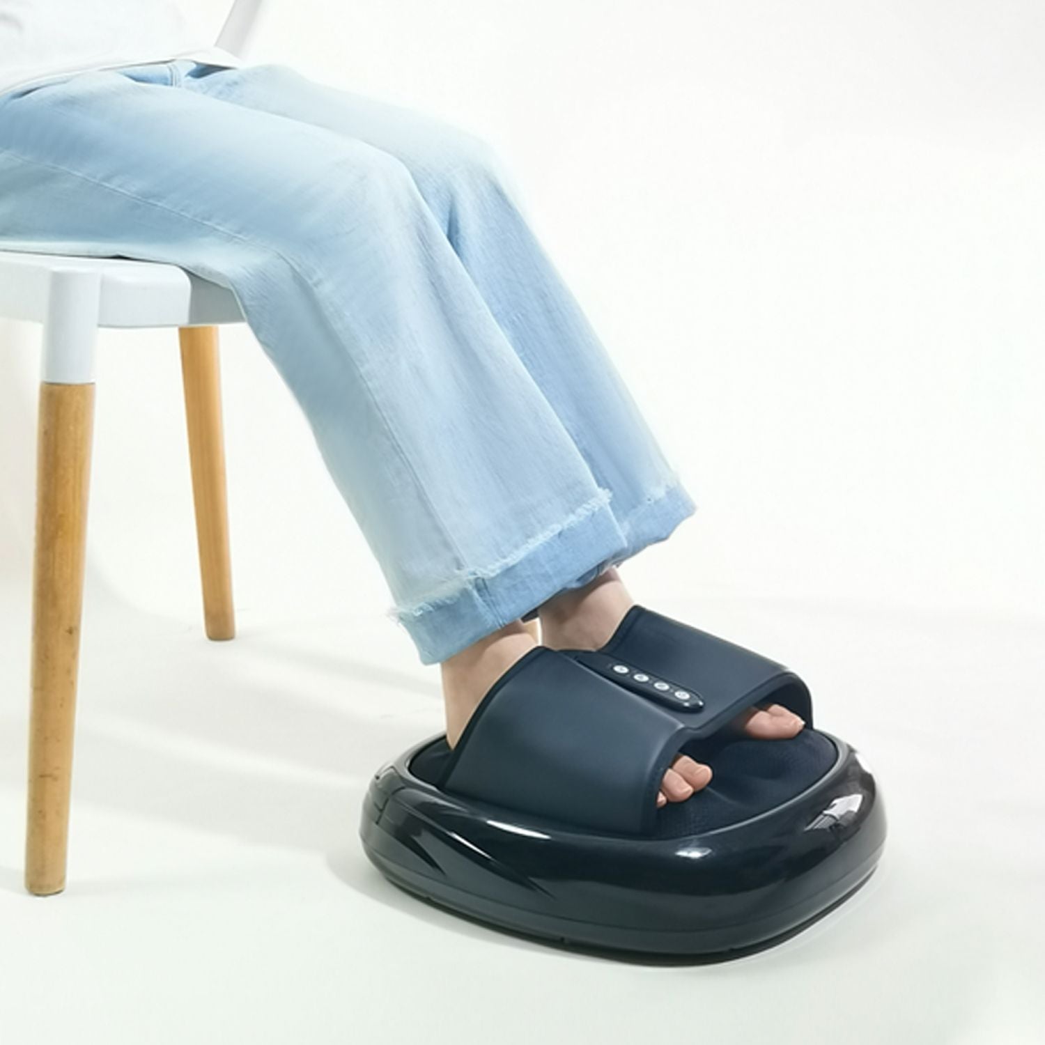 Shiatsu - Kneading - Air Compression and Heat Foot Massager