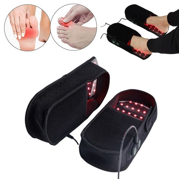 Slippers LED Infrared Red Light Therapy - Foot Neuropathy