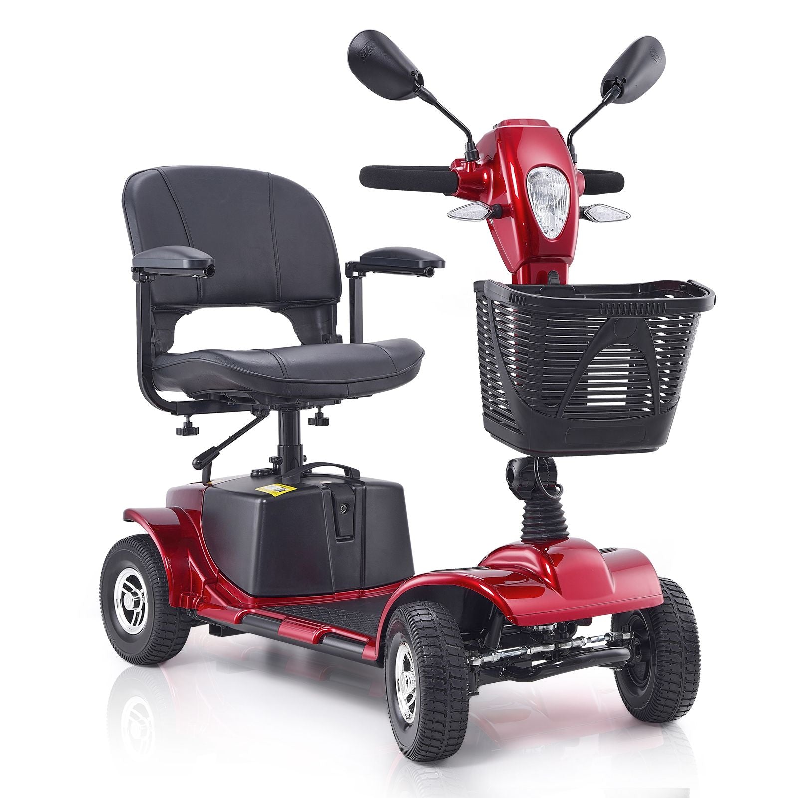 Heavy-Duty 4 Wheel Folding Electric Powered Mobility for Adults & Seniors