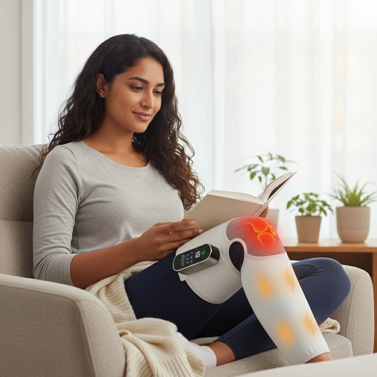 Multi-Function 3-in-1 Heated Knee Massager
