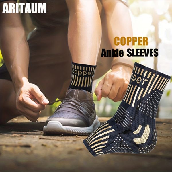 Ankle Brace Compression - Support Sleeve for Foot Injury Recovery
