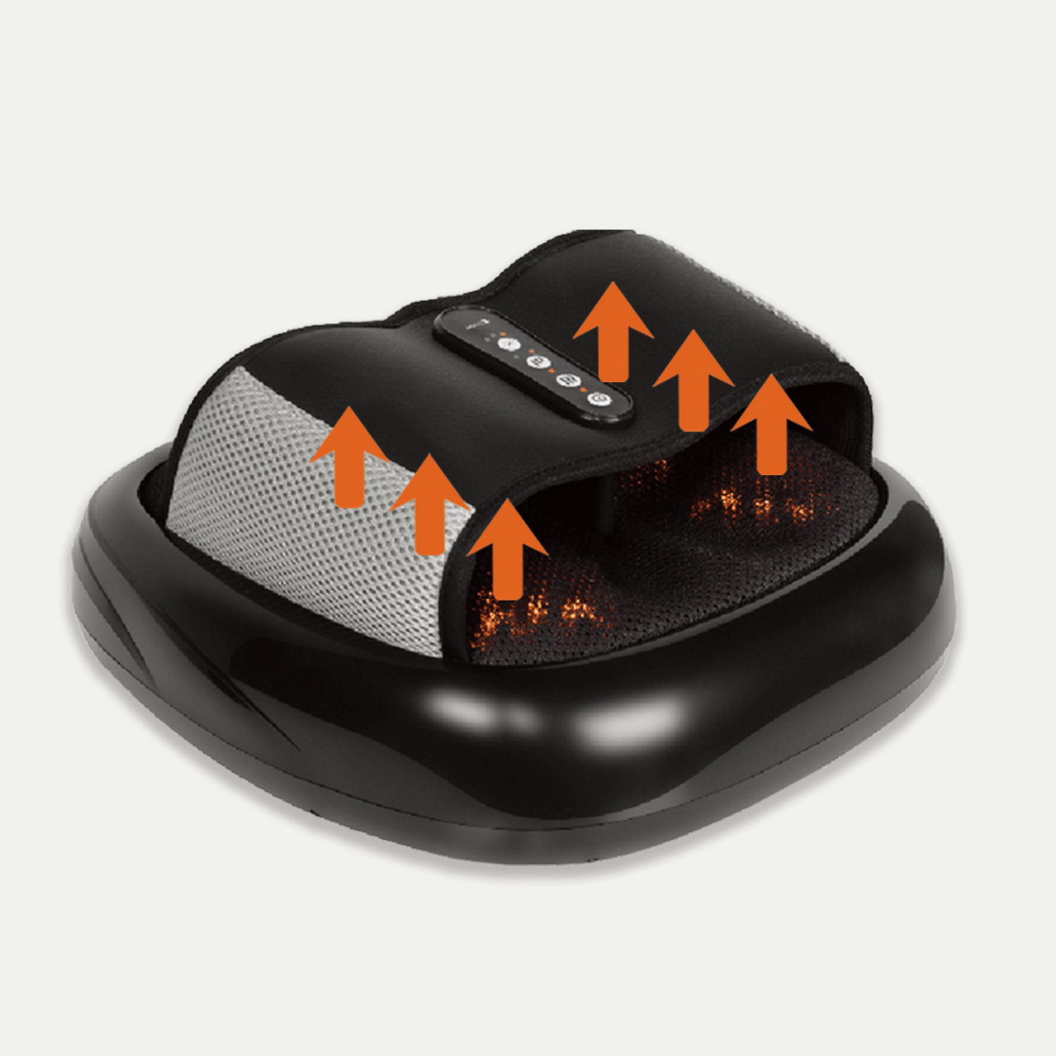 Shiatsu - Kneading - Air Compression and Heat Foot Massager