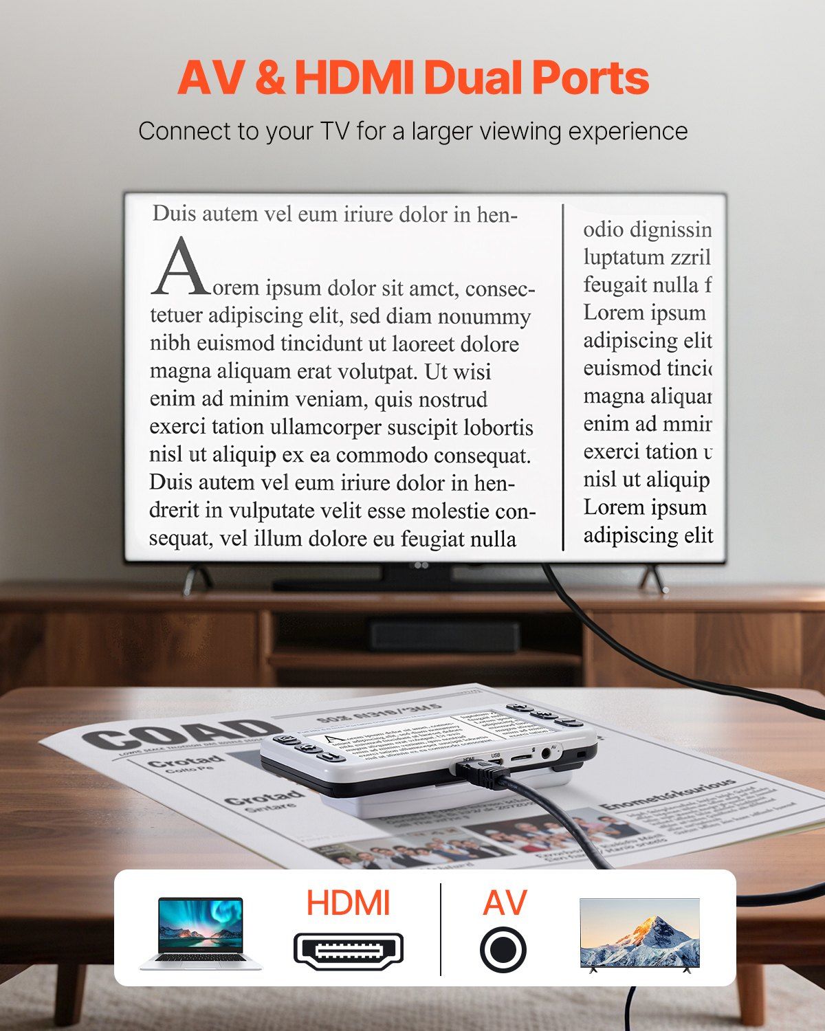 Portable Digital Magnifier