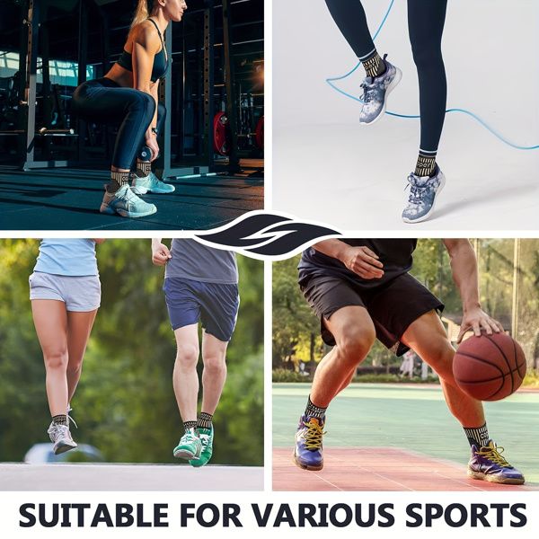 Ankle Brace Compression - Support Sleeve for Foot Injury Recovery