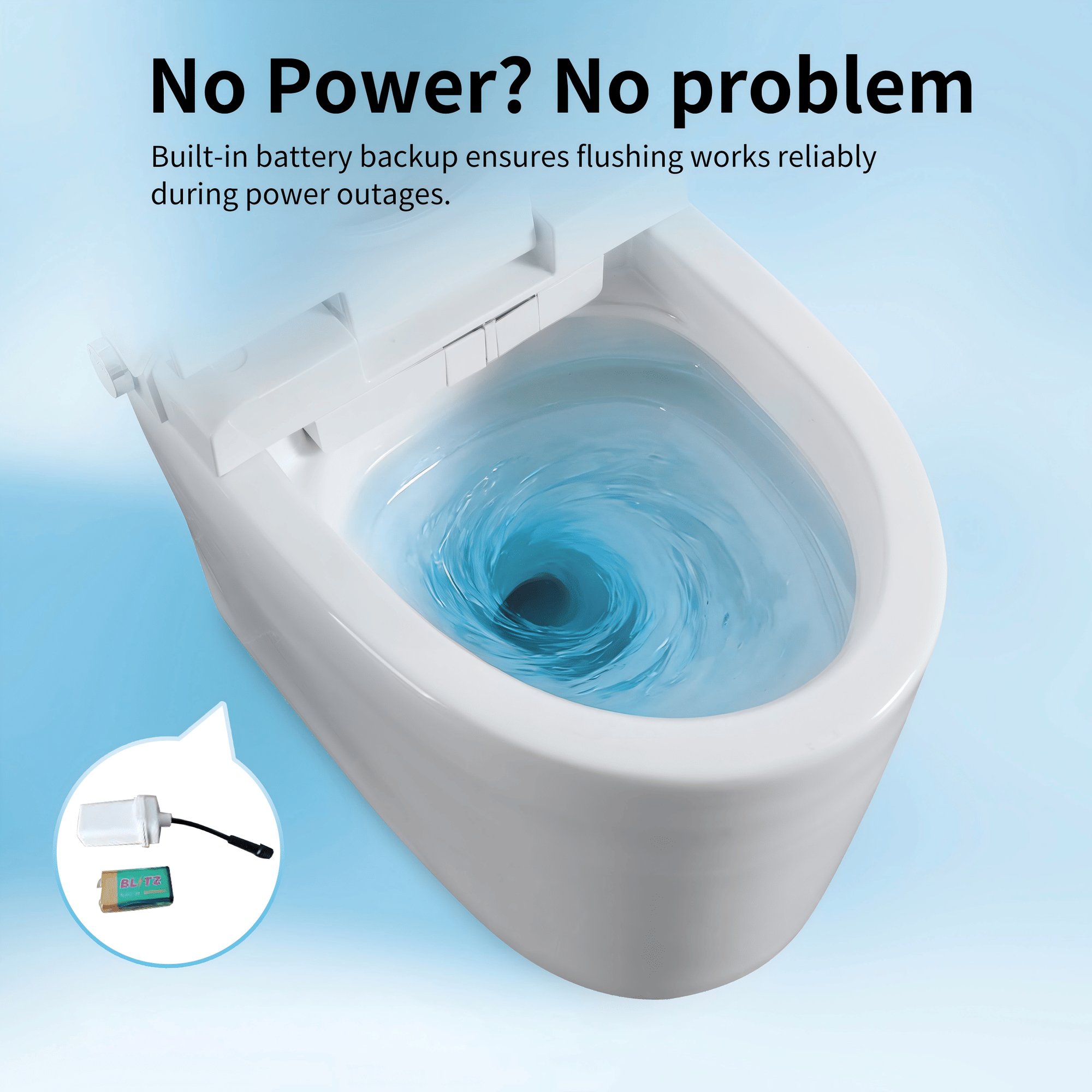 Smart One-piece Toilet-Bidet