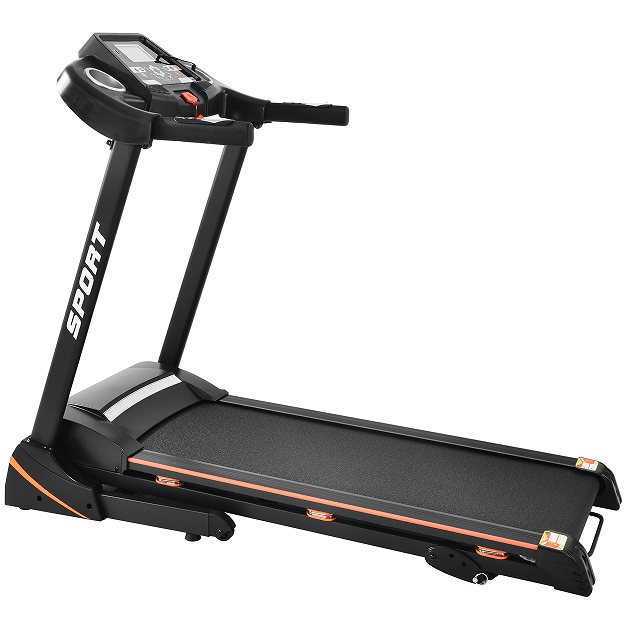 Foldable Electric Treadmill, LCD Display.