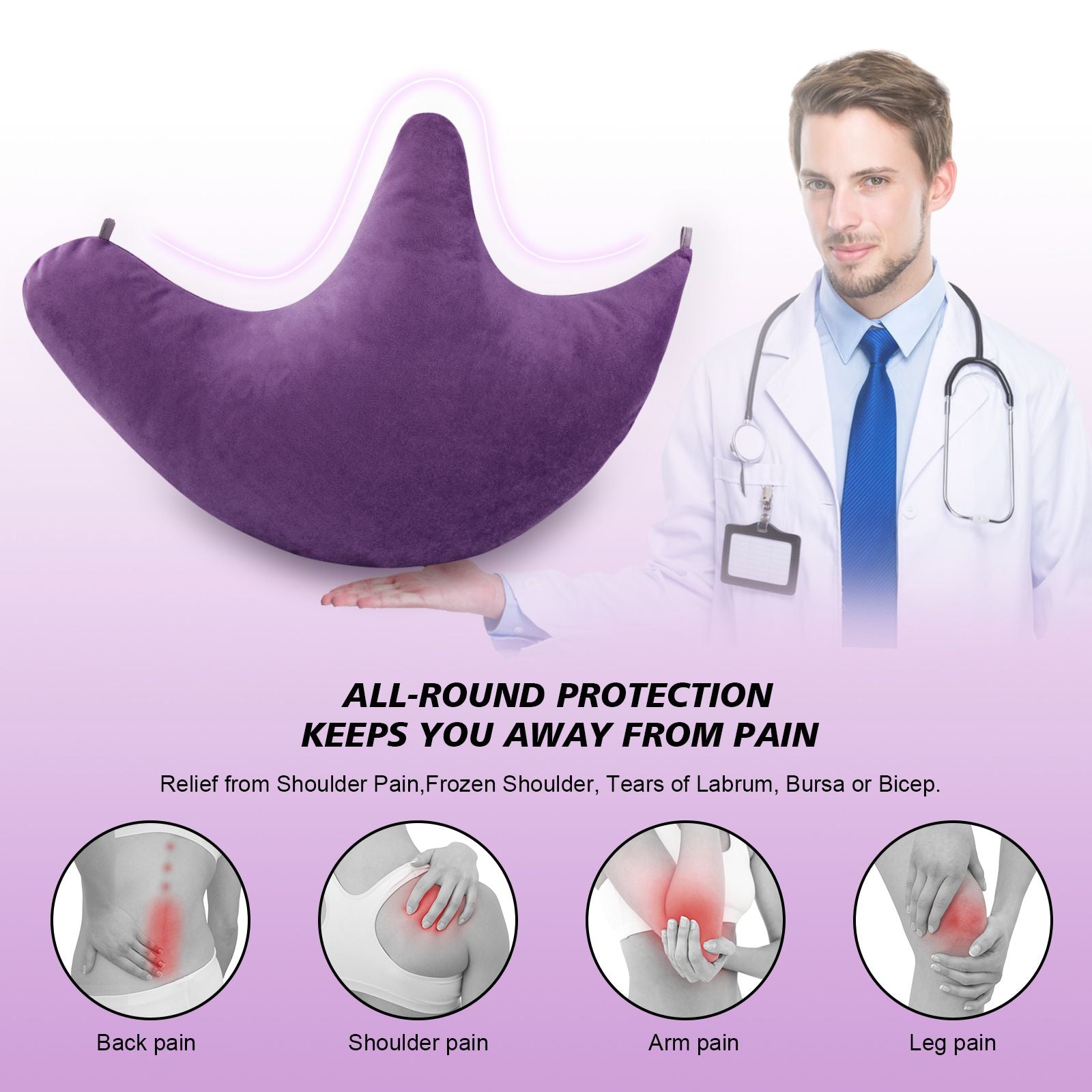 After Surgery Pillow - Neck and Shoulder Pain, Post Surgery Pillow