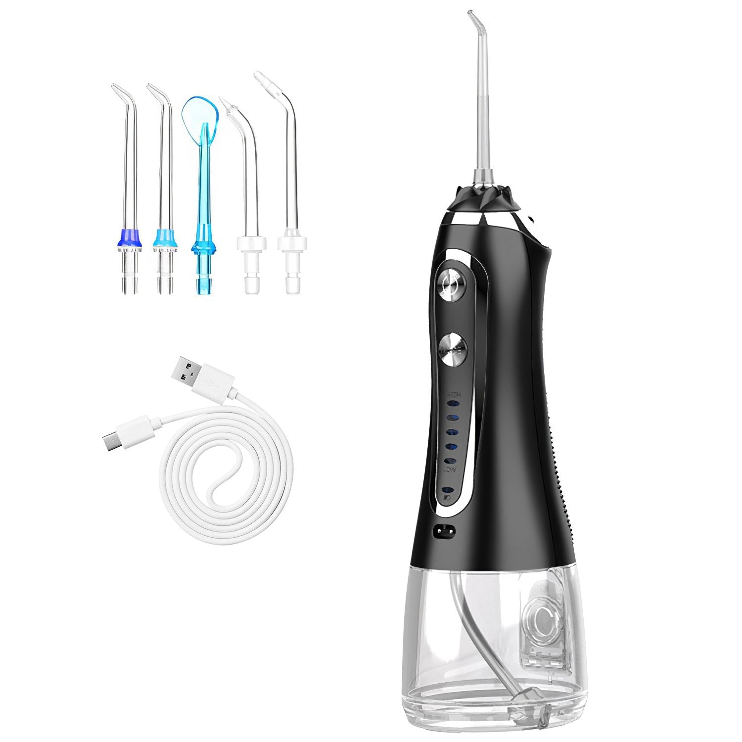 Cordless Rechargeable Dental Oral Irrigator IPX7