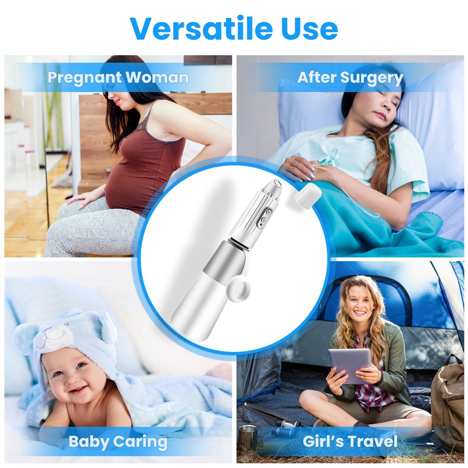 Portable Mini Bidet Sprayer. Electric Personal Toilet. Travel Bidet