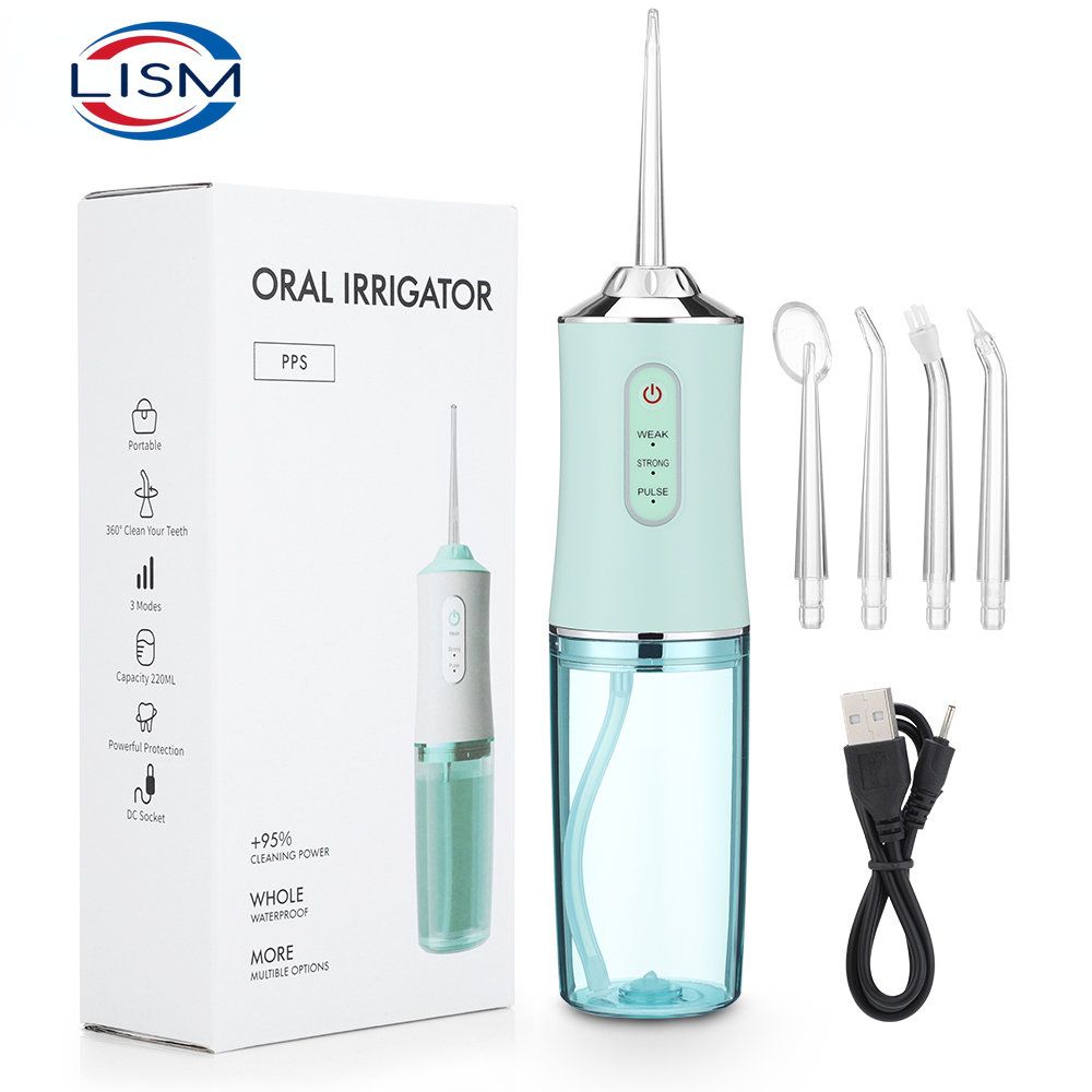 USB Rechargeable Portable Oral Irrigator / Water Flosser